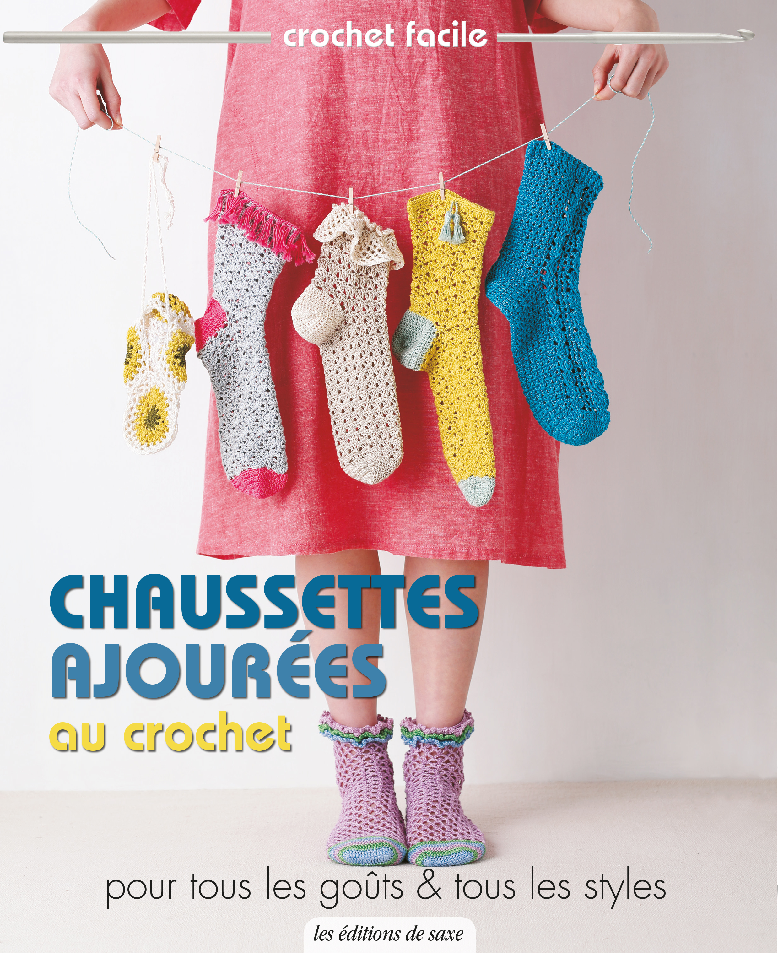 CHAUSSETTES AJOUREES AU CROCHET