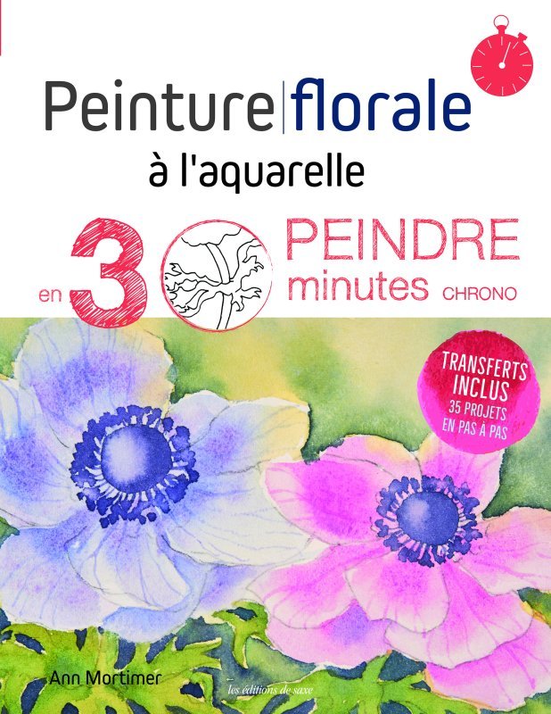 PEINTURE FLORALE A L'AQUARELLE