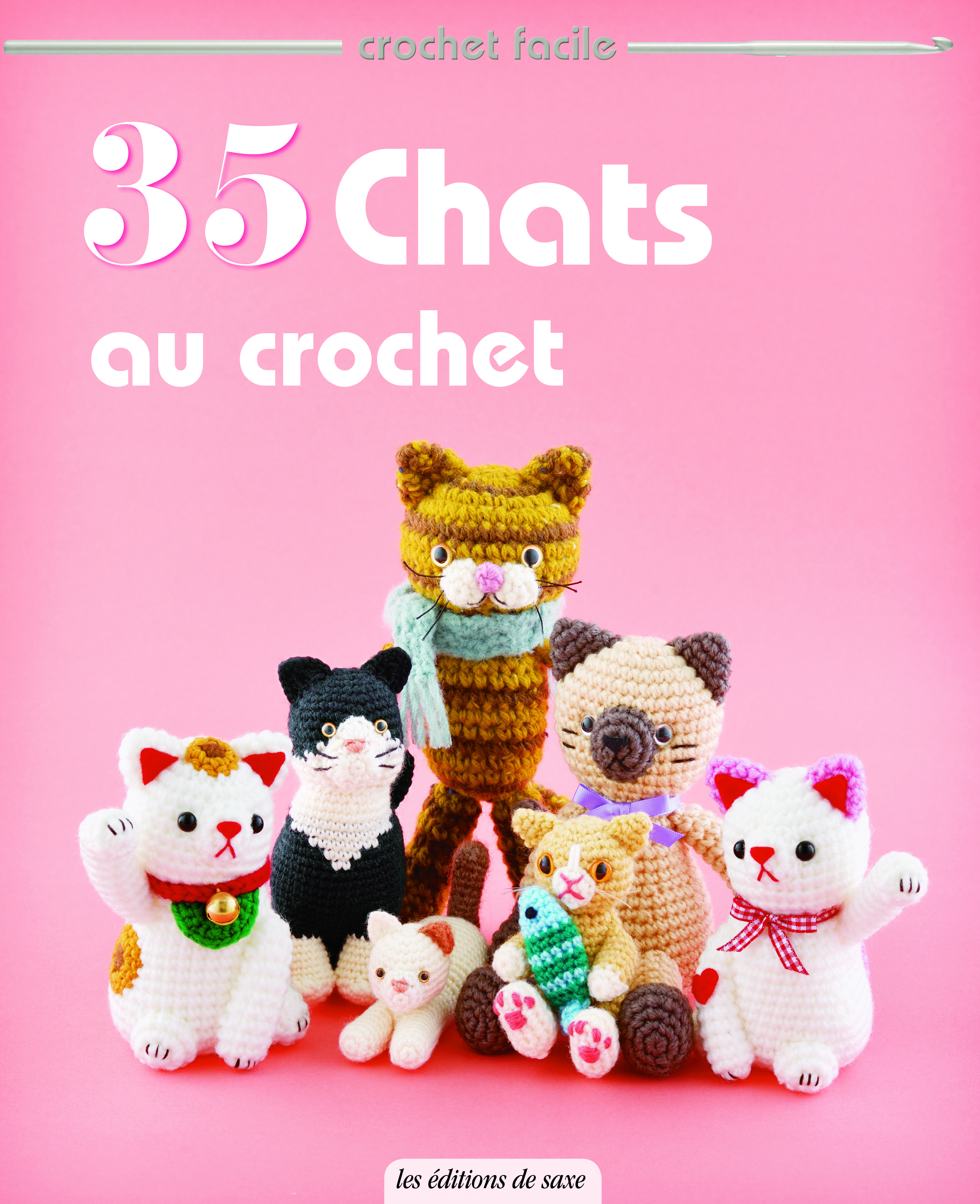 35 CHATS AU CROCHET