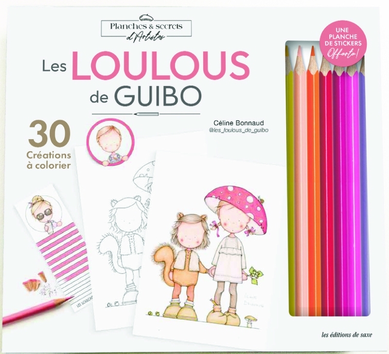 Coffret Coloriage les Loulous de Guibo