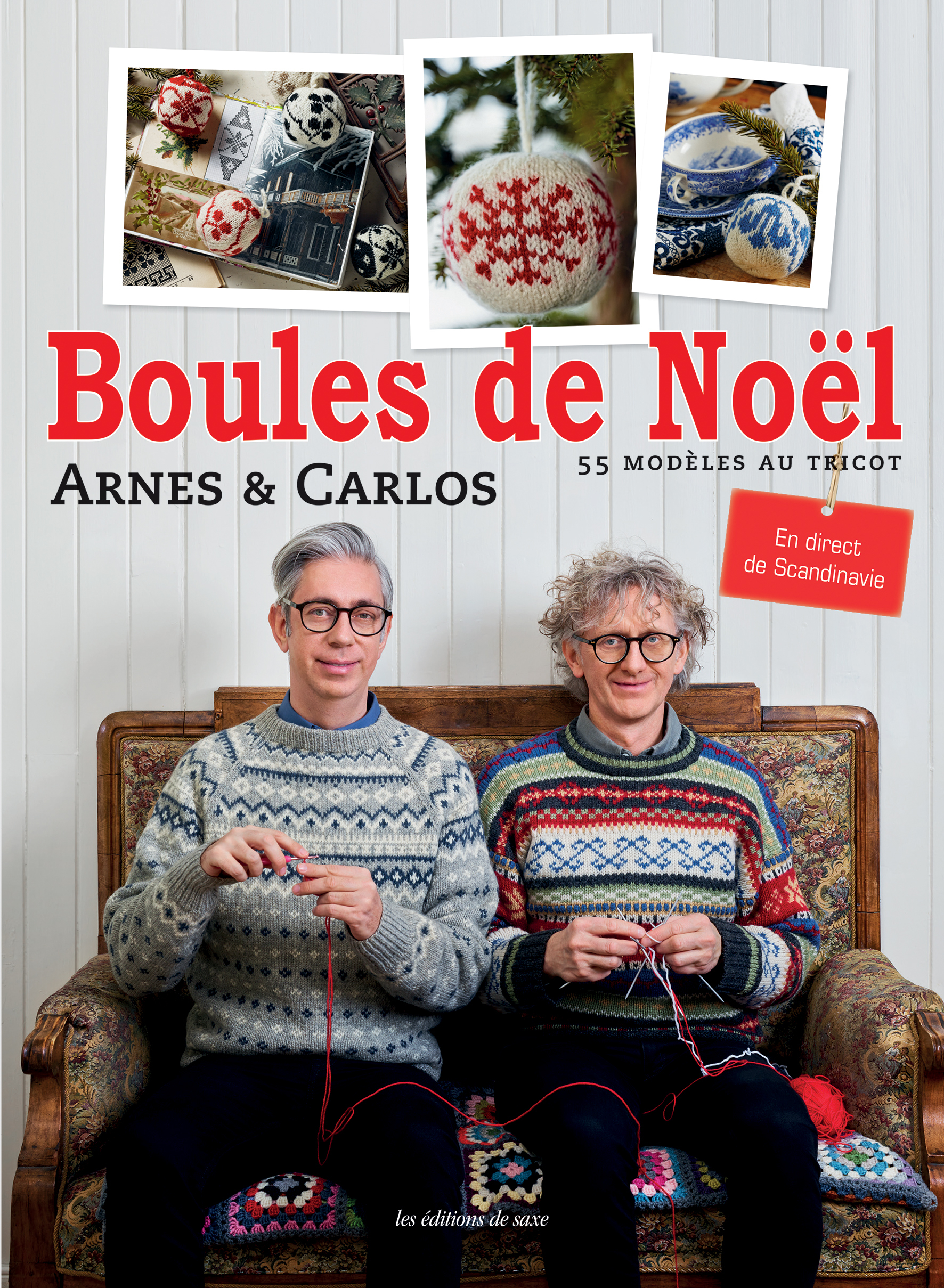 Les boules de Noël - 55 modèles au tricot