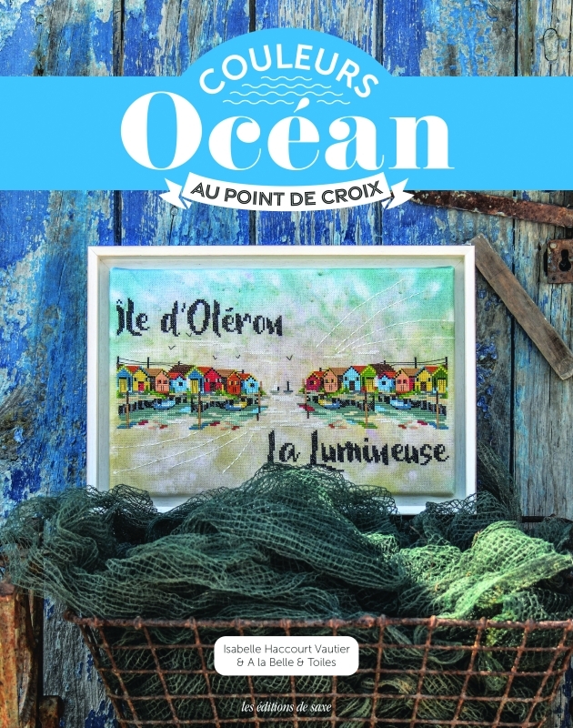 Couleurs océan au point de croix
