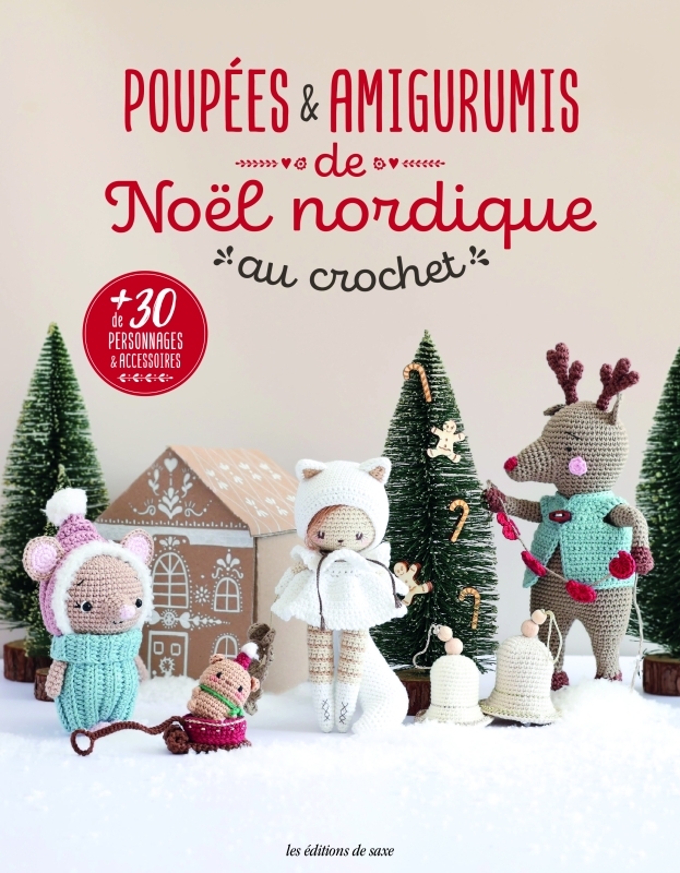 Poupées et amigurumis de Noël nordique au crochet