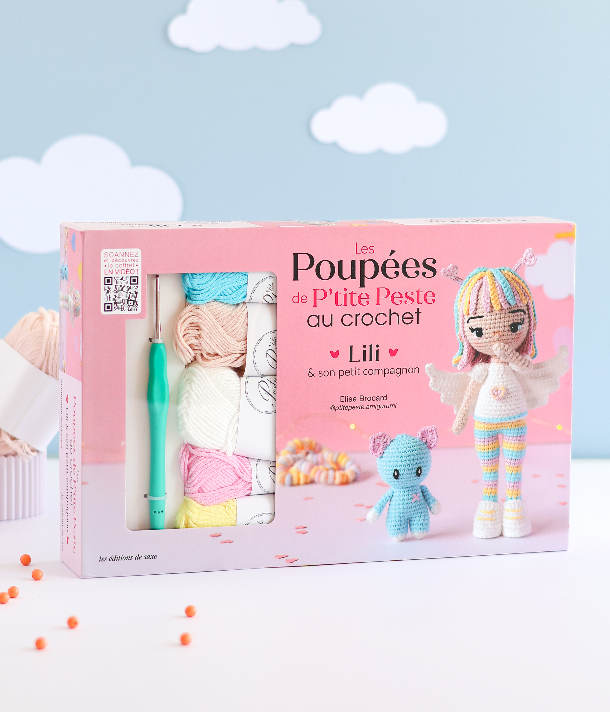 Coffret Les poupées de P'tite peste au crochet