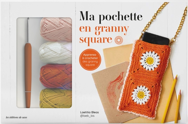 Coffret Ma pochette en granny square