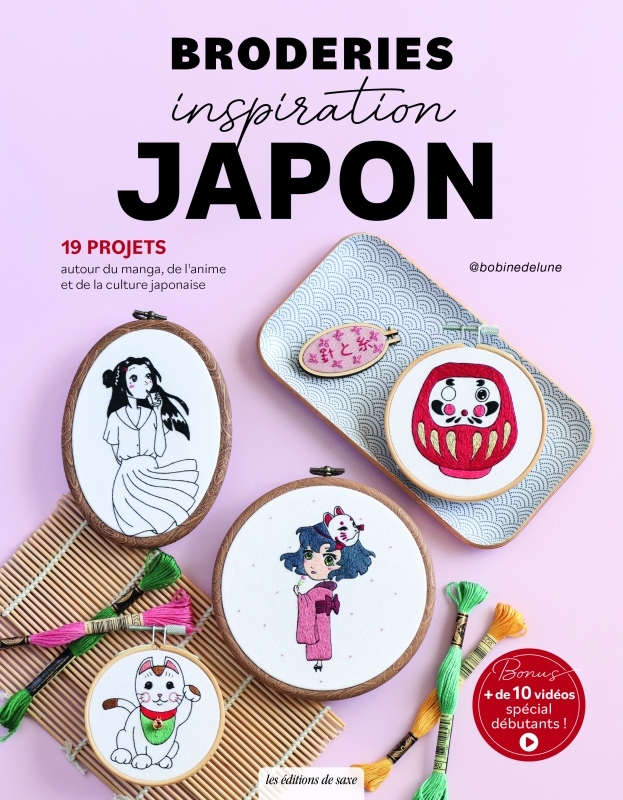 Broderies inspiration Japon.