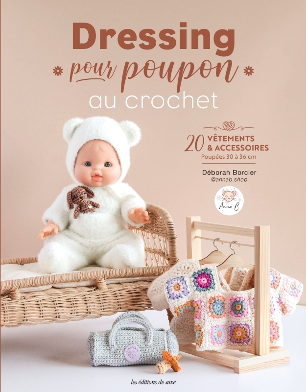 Dressing pour poupon au crochet