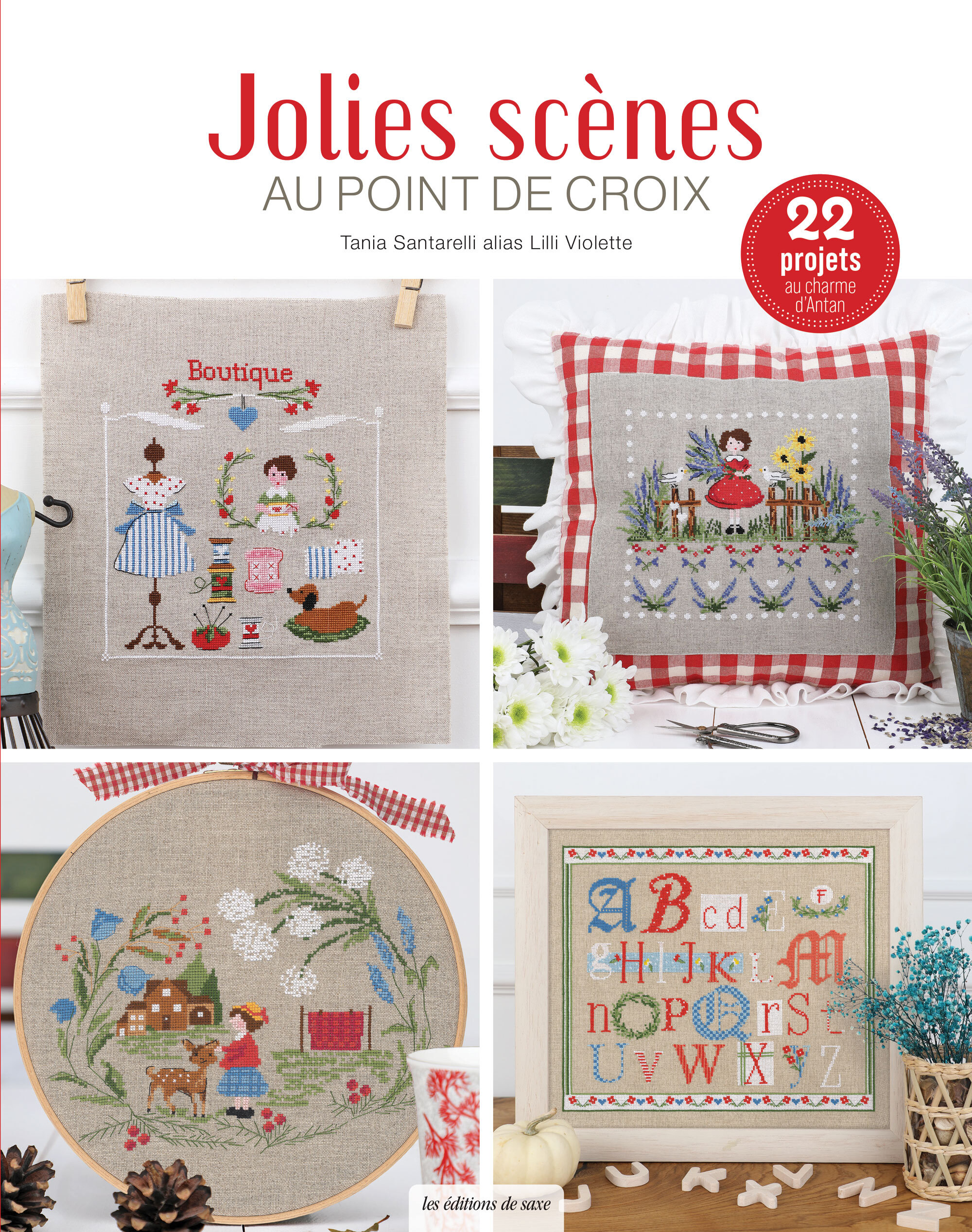 Jolies scènes au point de croix