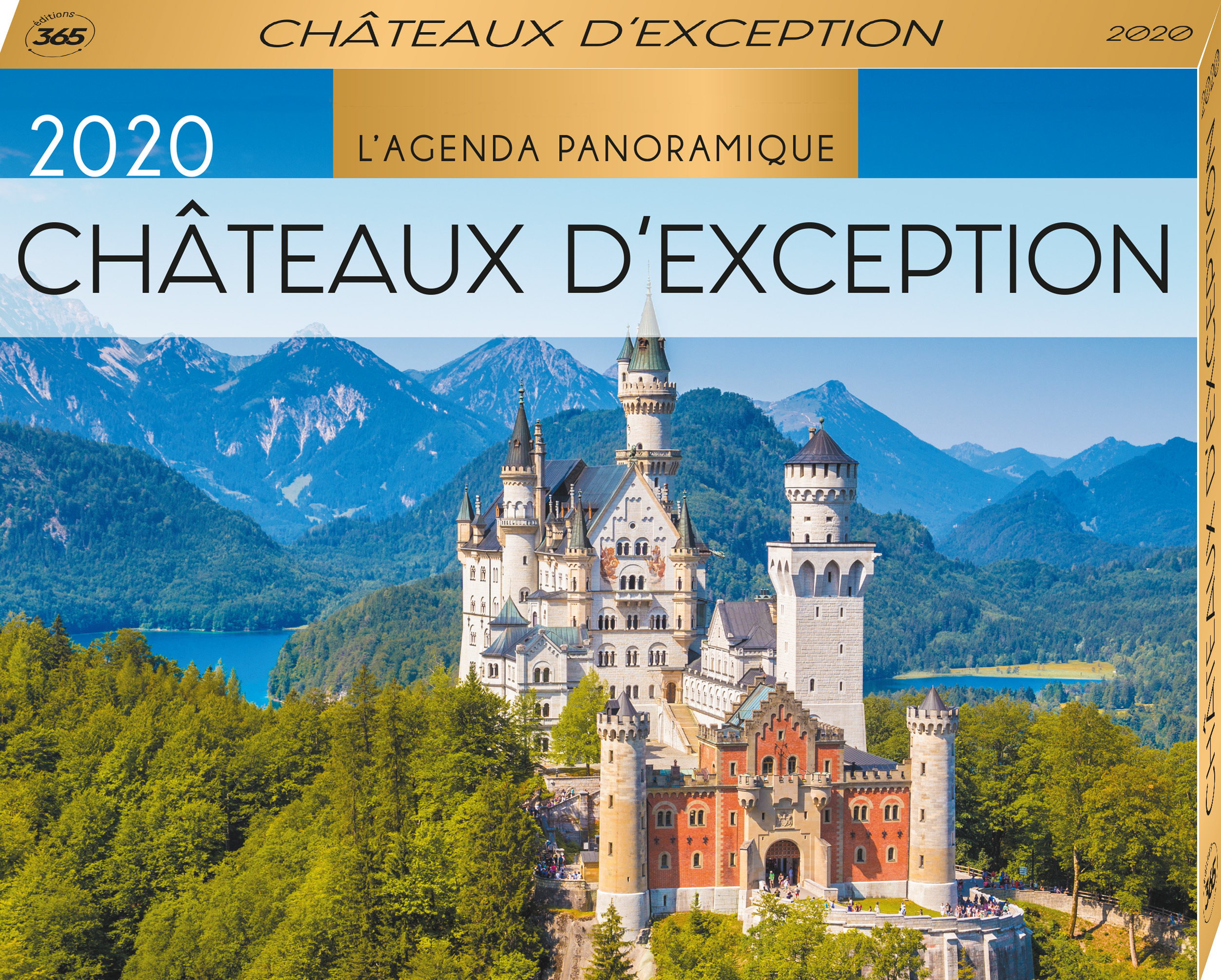 Agenda panoramique Châteaux d exception 2020