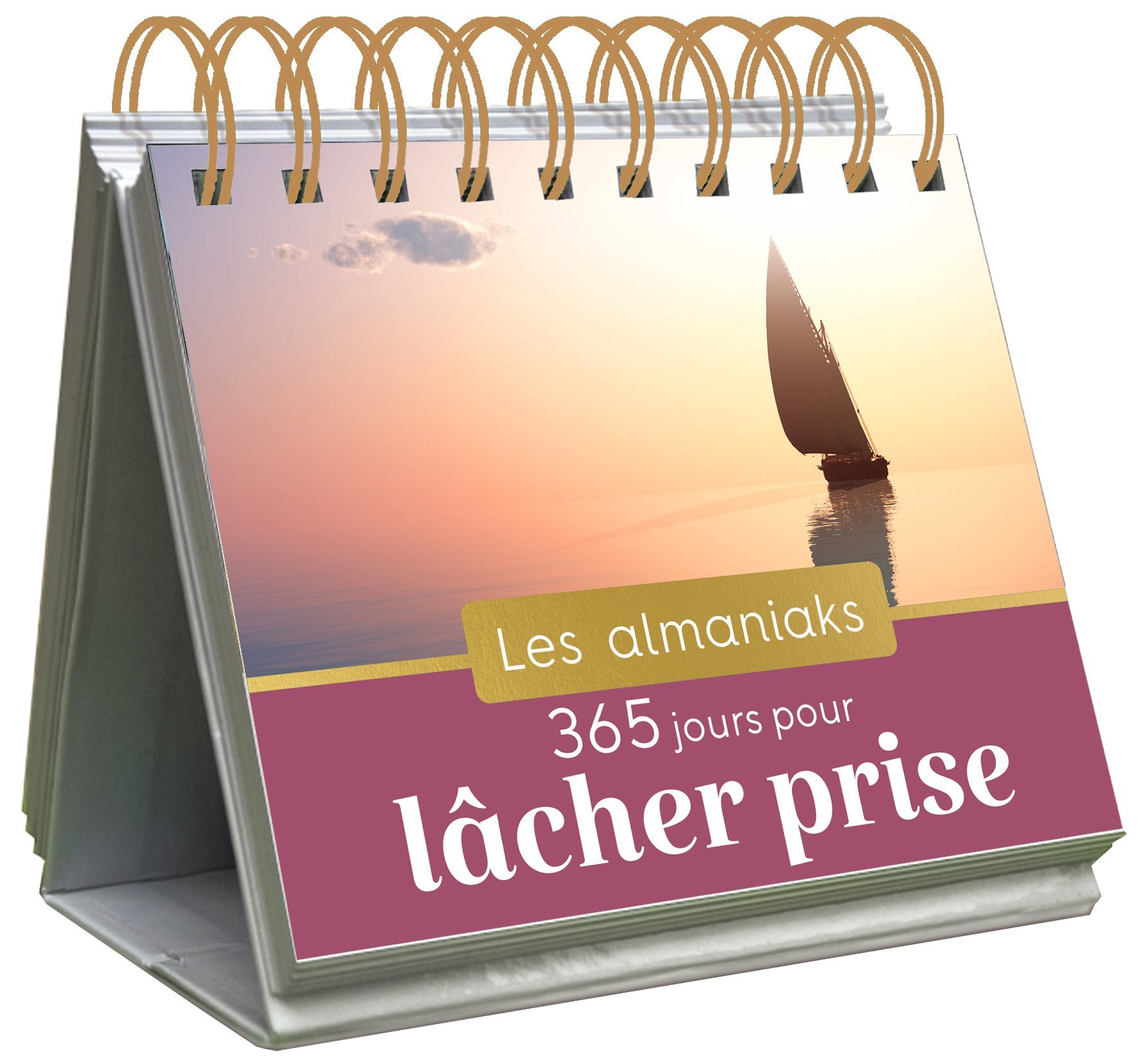Almaniak 365 jours pour lâcher prise - calendrier 1 page par jour