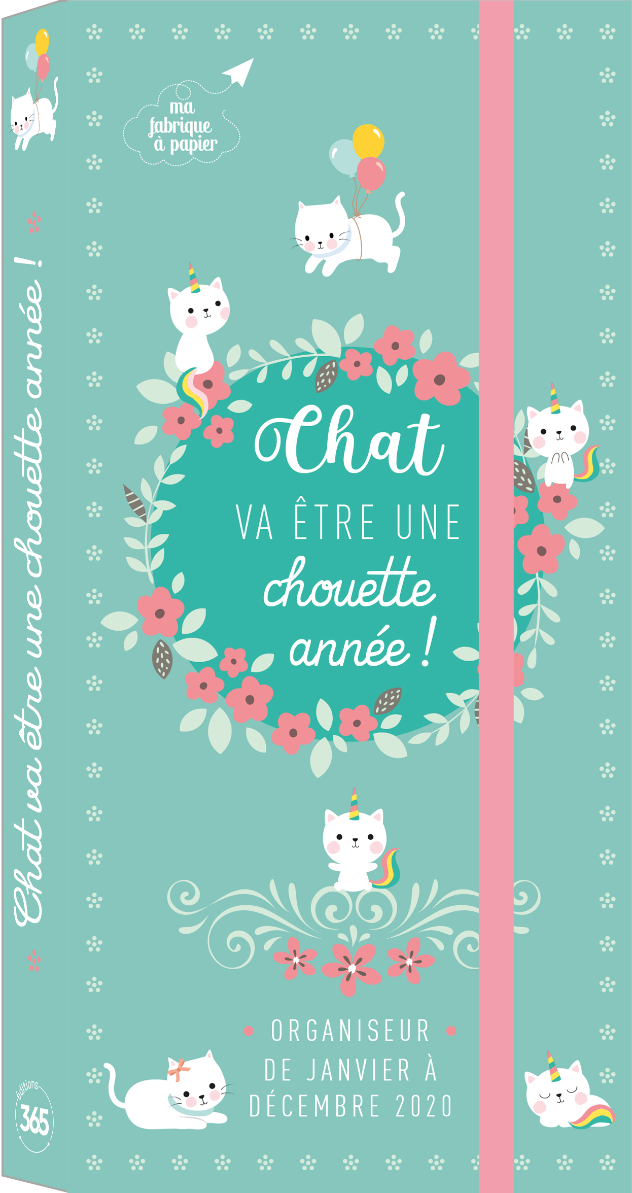 Organiseur Chat va être une chouette année 2020