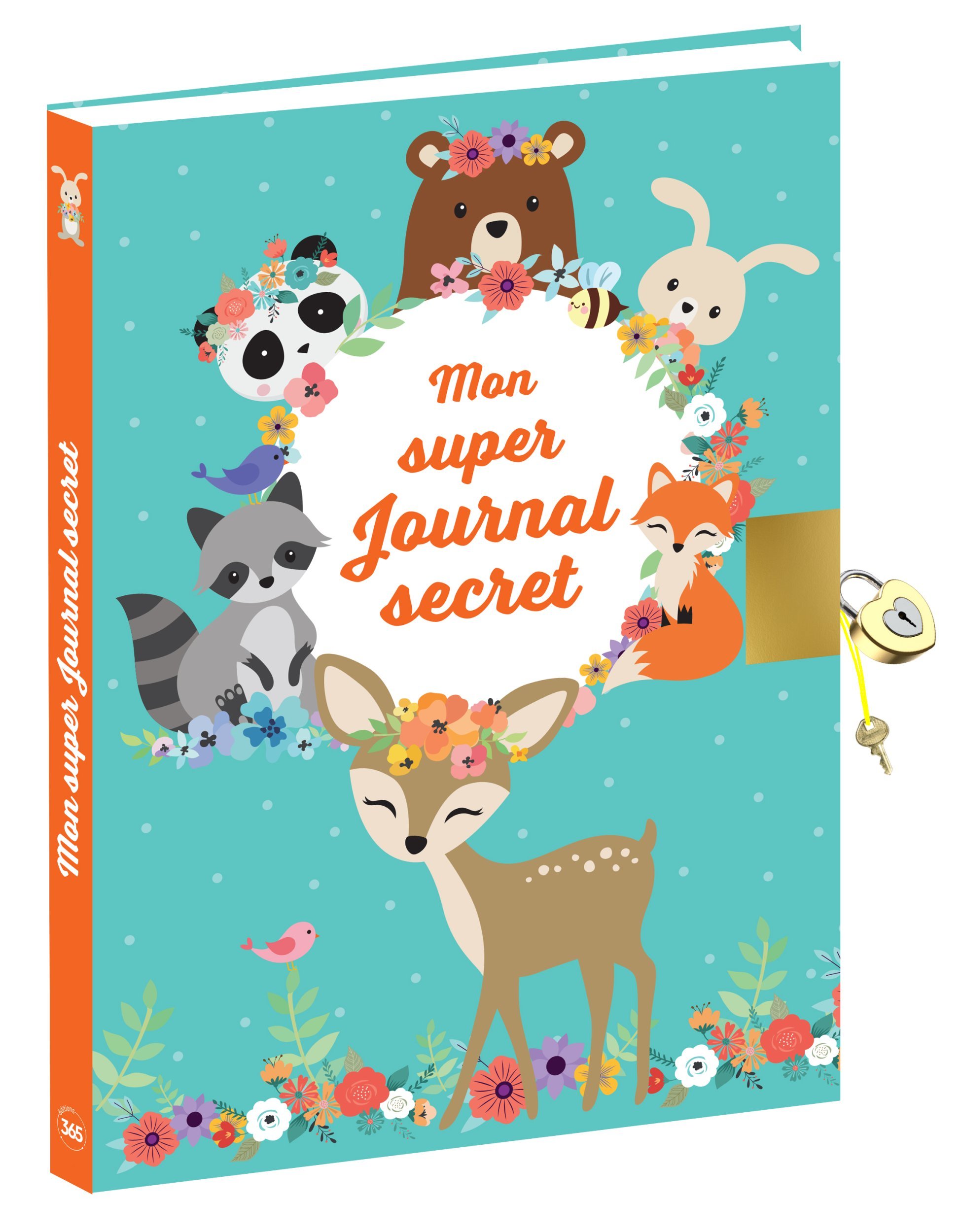 Mon super journal secret - Animaux mignons