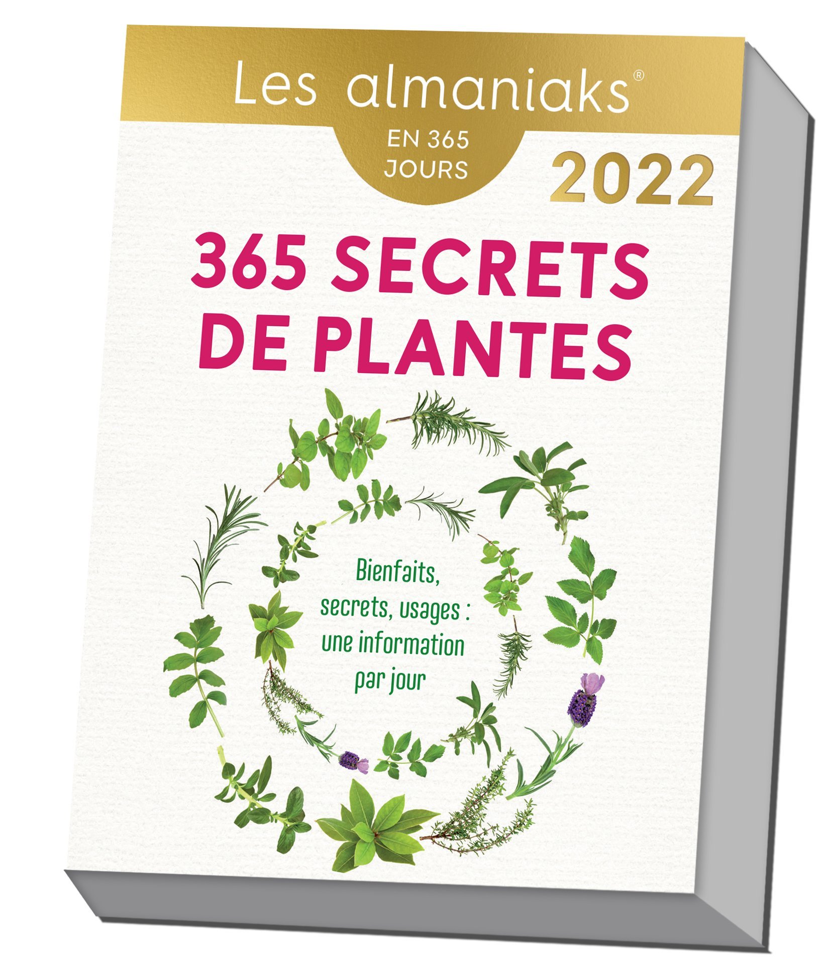 Calendrier Almaniak Secrets de plantes 2022