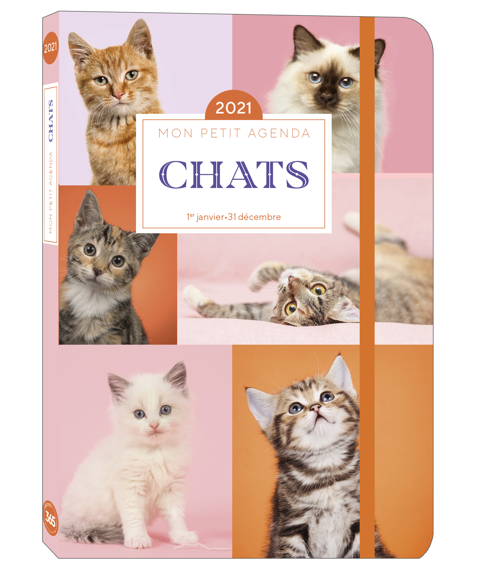 Mon petit agenda Chats 2021