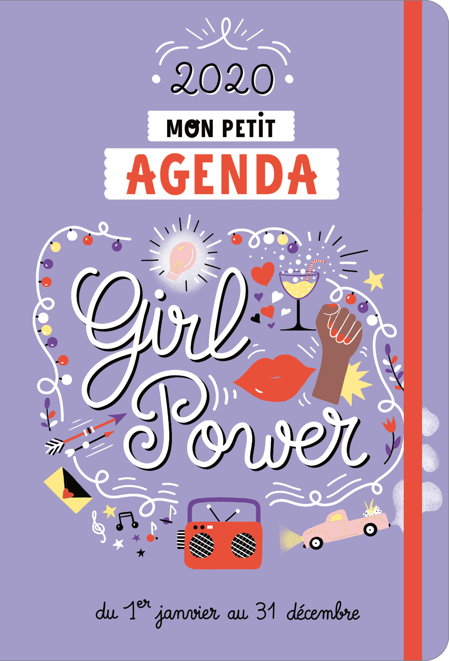 Mon petit agenda Girl power 2020