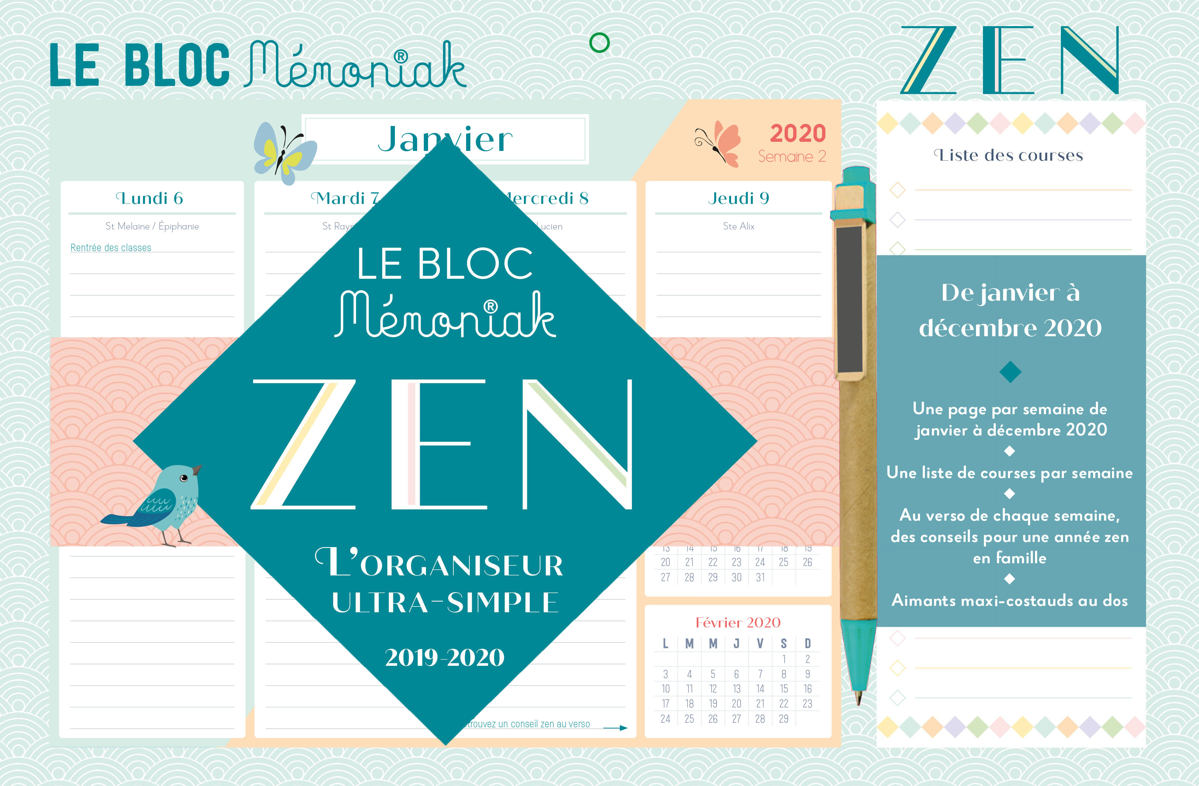 Le bloc Mémoniak Zen 2020