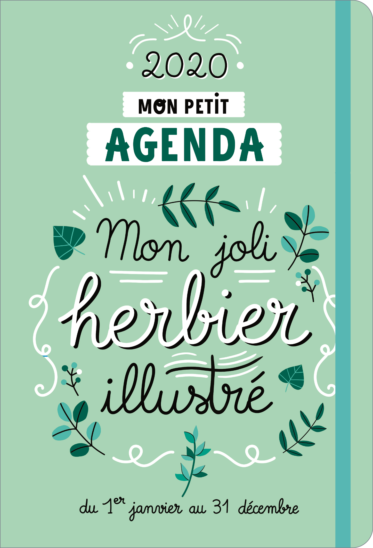 Mon petit agenda Mon joli herbier illustré 2020