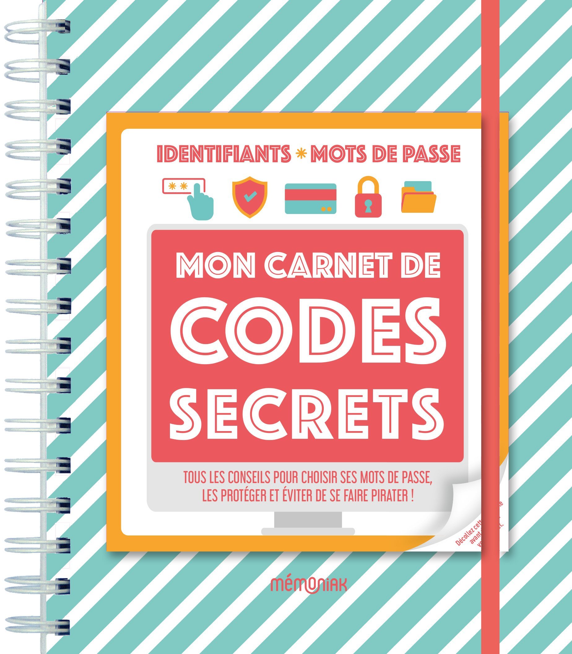 Mon carnet de codes secrets Mémoniak 2021