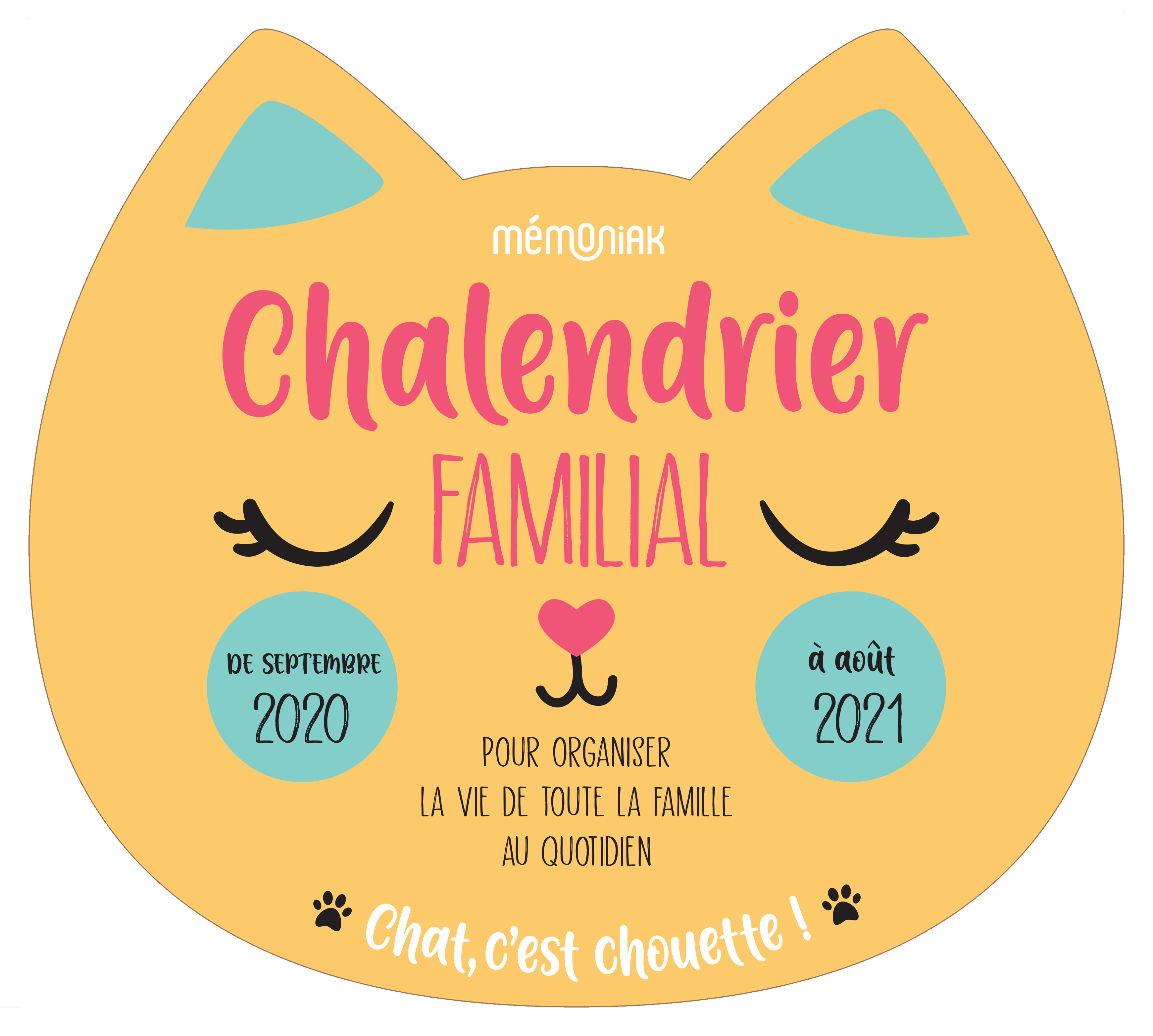 Chalendrier familial Mémoniak 2020-2021