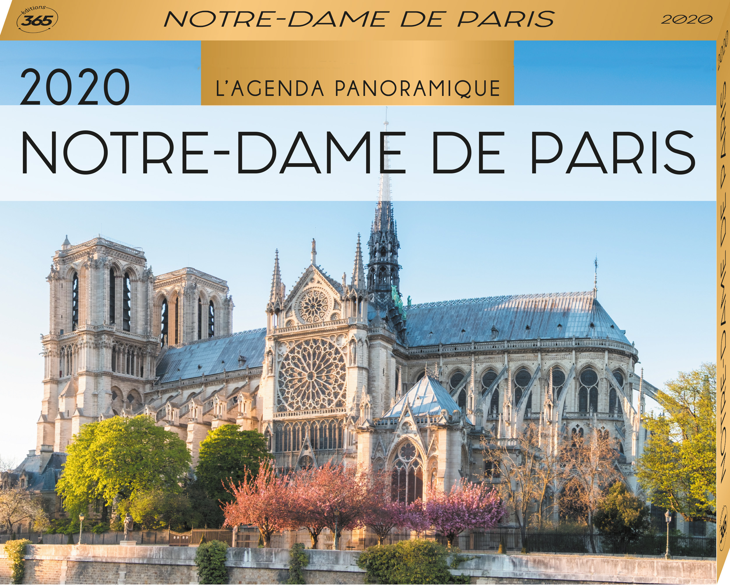 Agenda panoramique Notre-Dame de Paris 2020