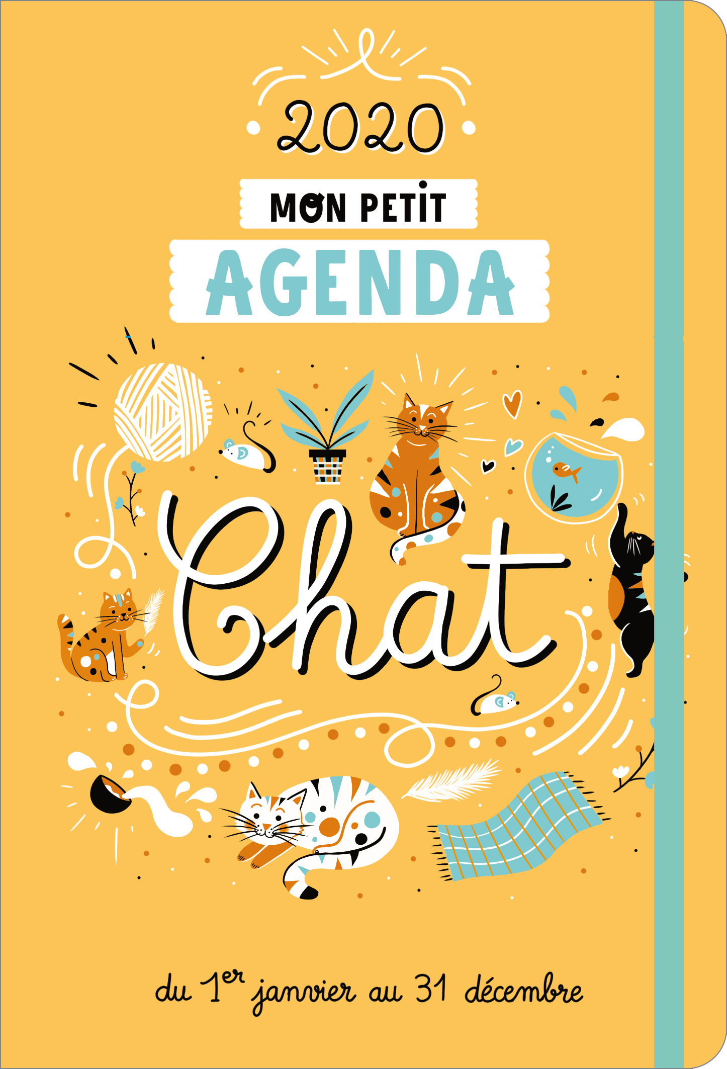 Mon petit agenda Chat 2020