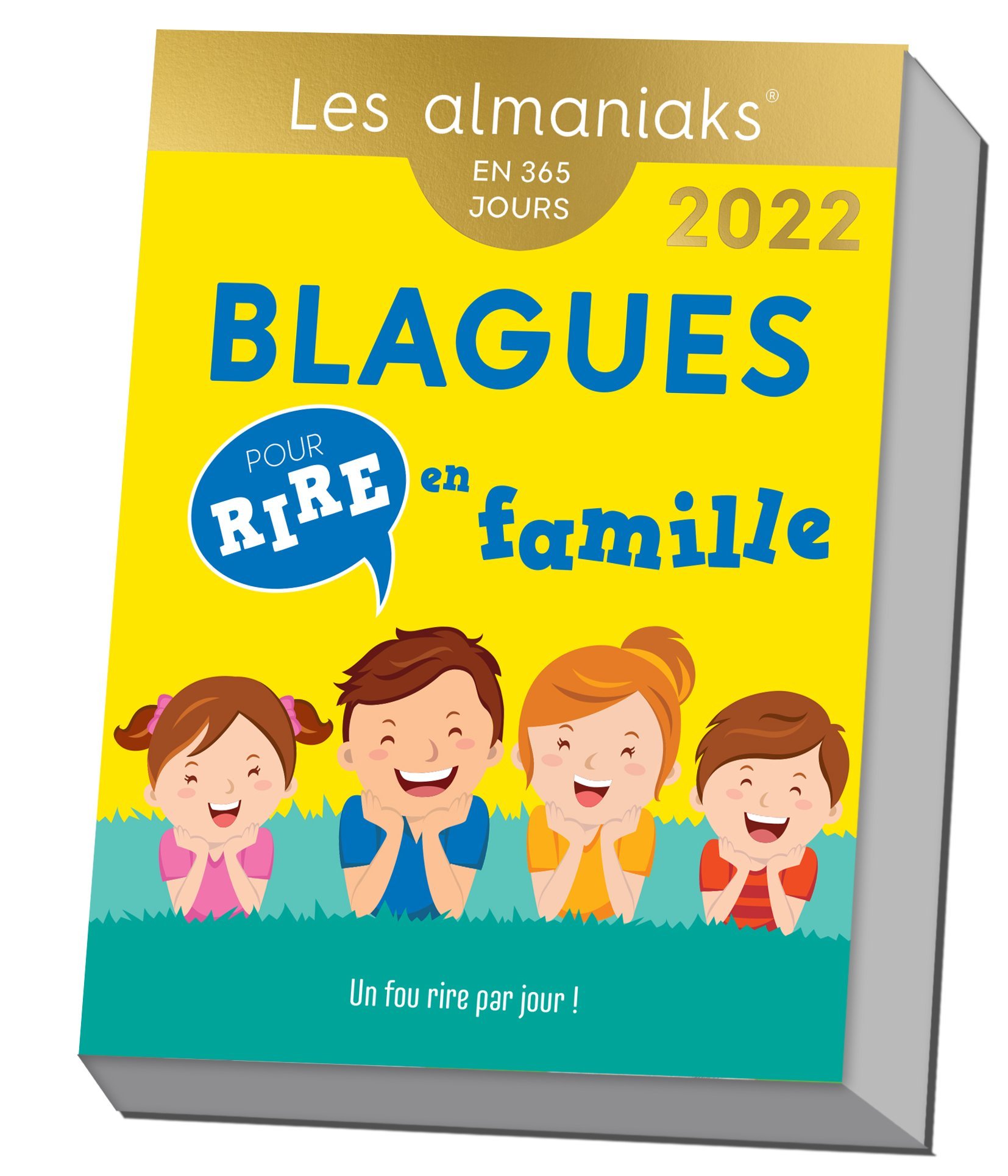 Calendrier Almaniak Blagues pour rire en famille 2022