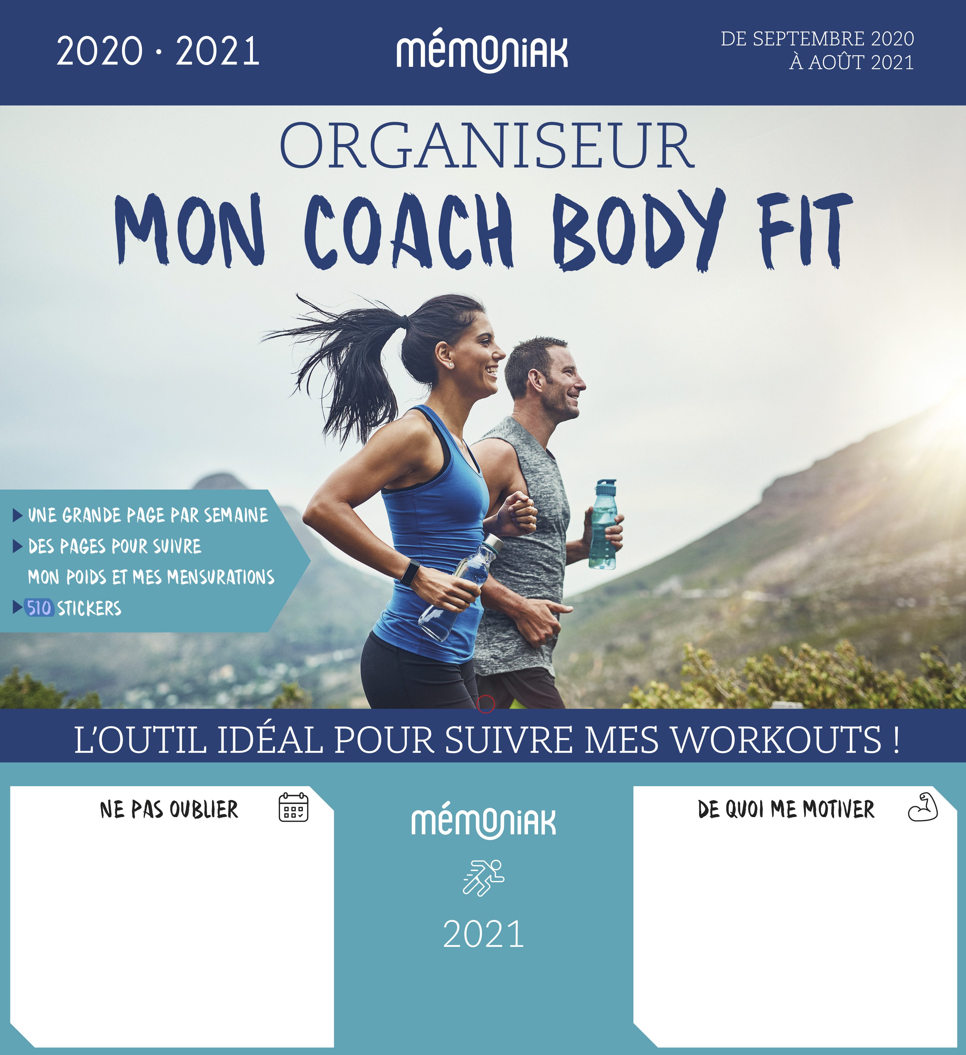 Organiseur Mon coach body fit 2020-2021