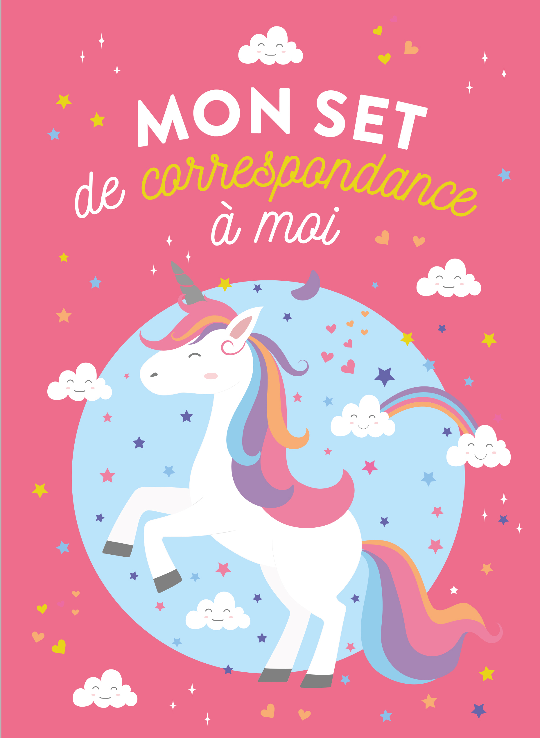 Mon set de correspondance à moi - Licornes