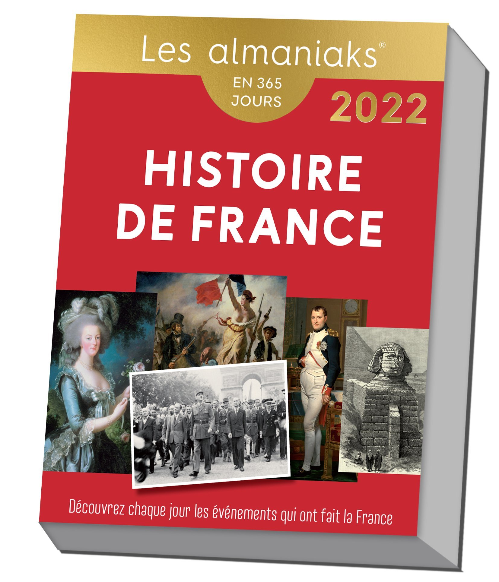 Calendrier Almaniak Secrets d'histoire 2022