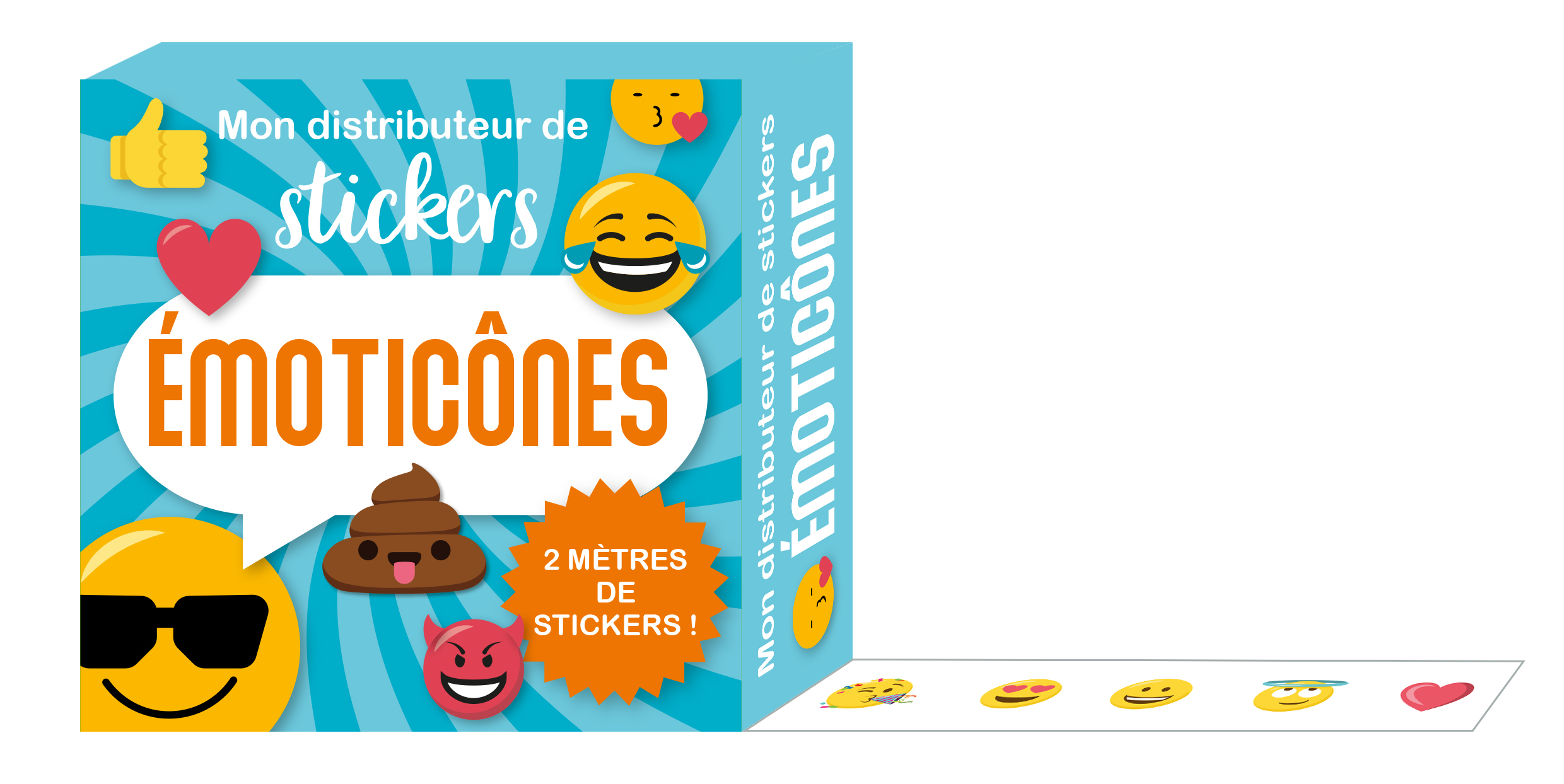 Mon distributeur de stickers Emoticônes