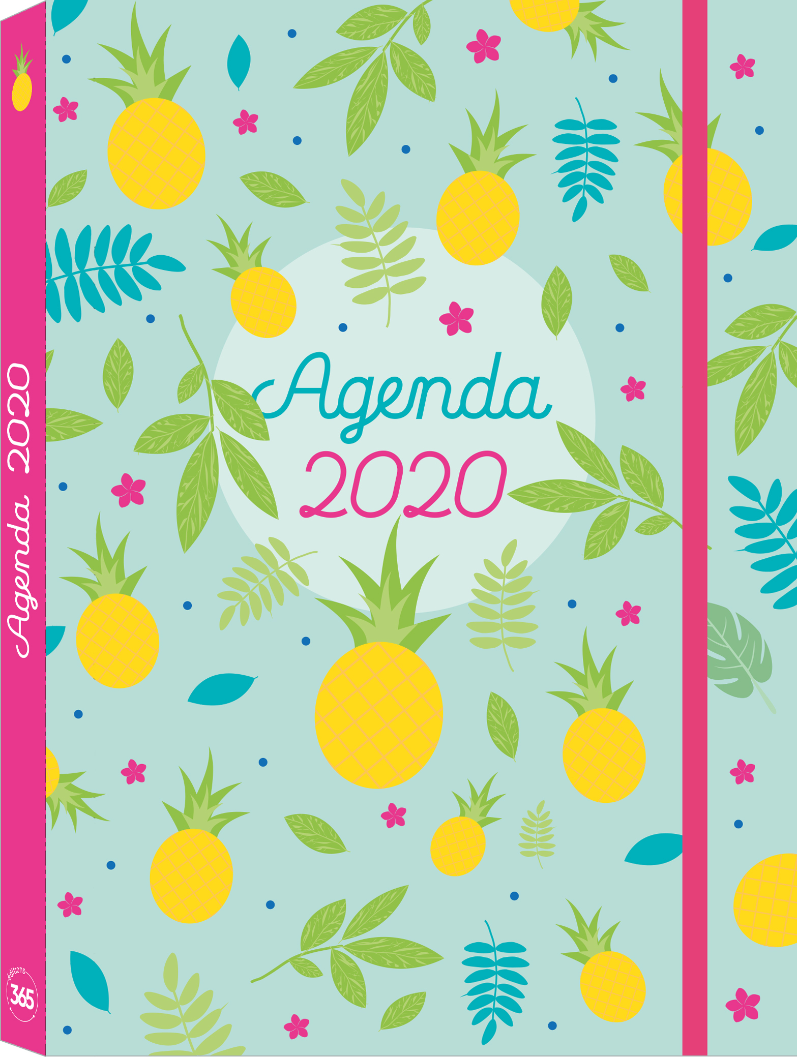 Mon joli agenda Ananas 2020