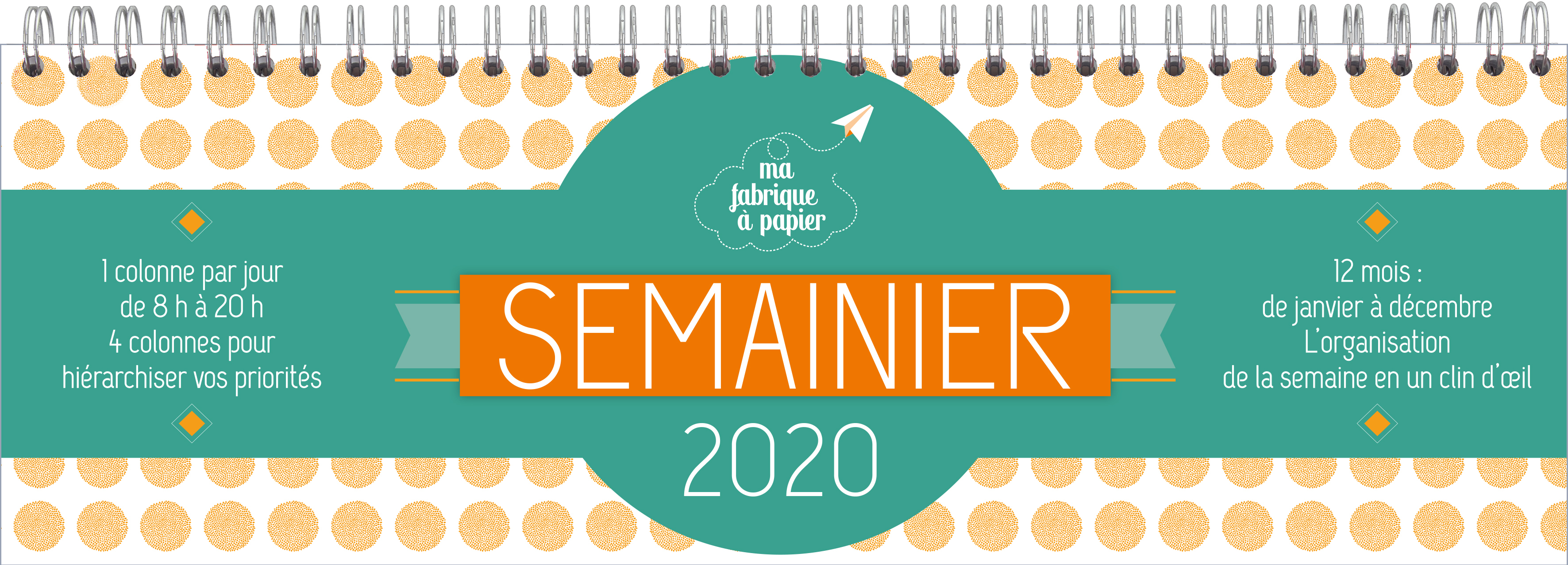 Semainier spirales 2020