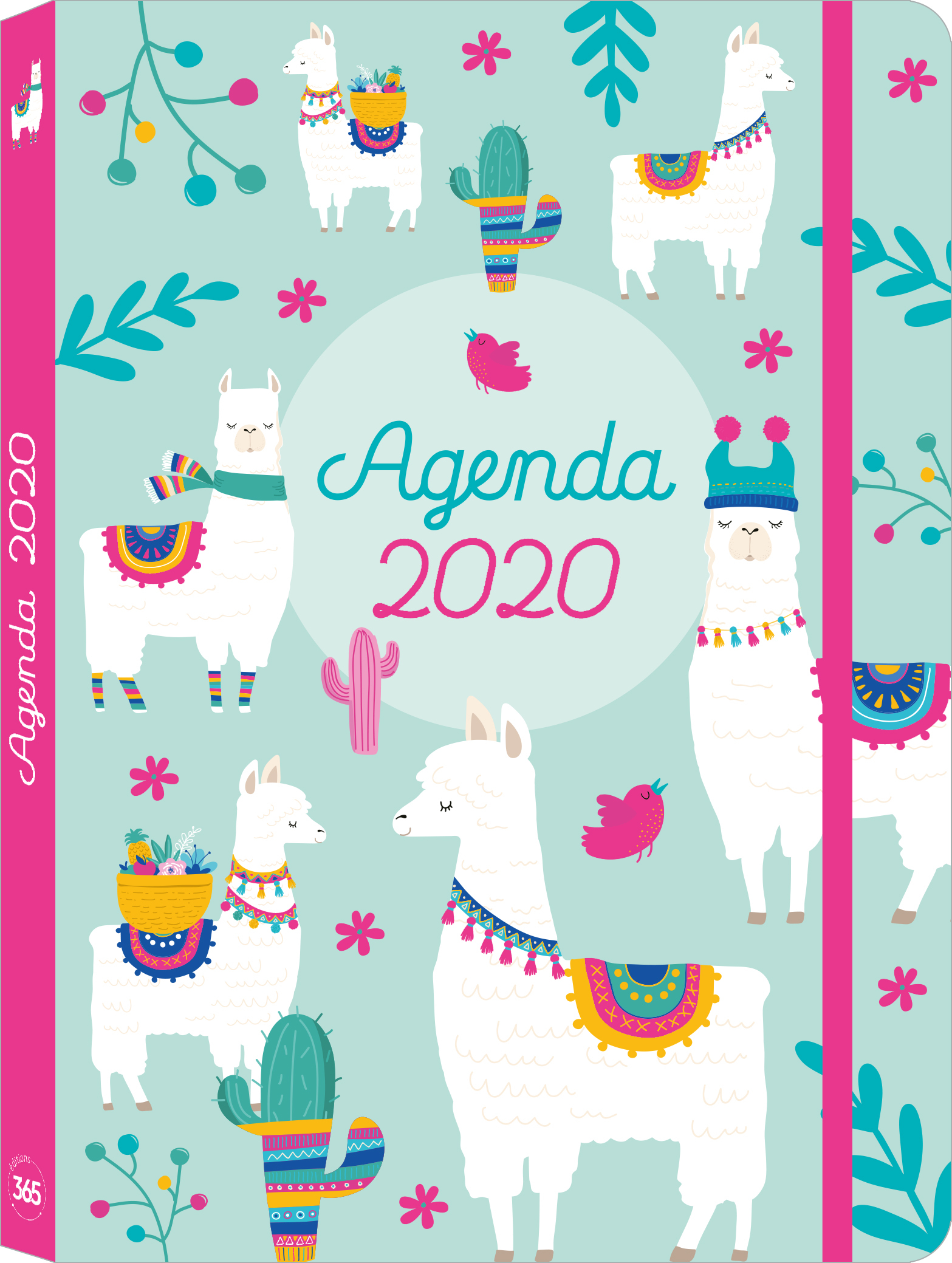 Mon joli agenda Lamas 2020