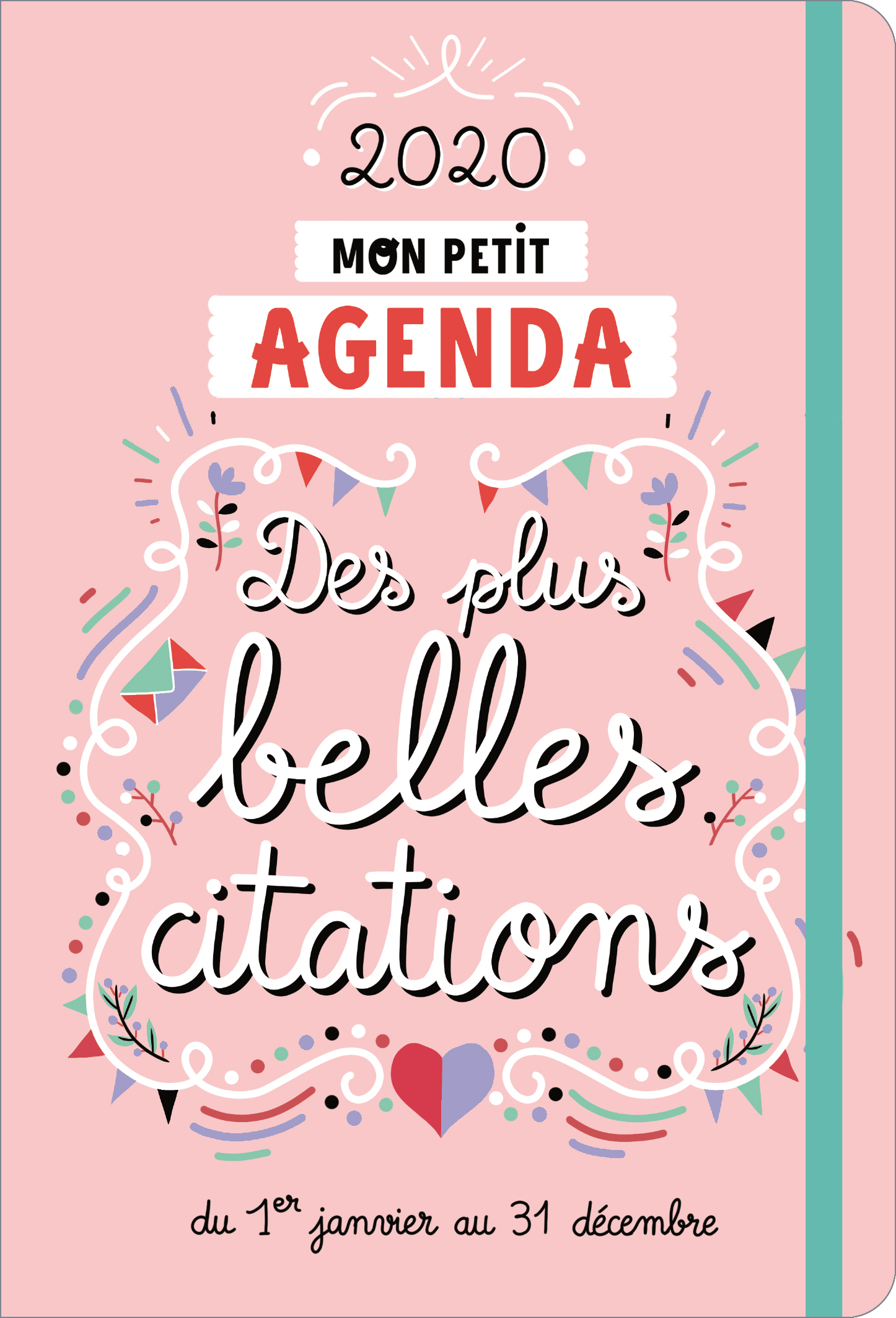 Mon petit agenda des plus belles citations 2020