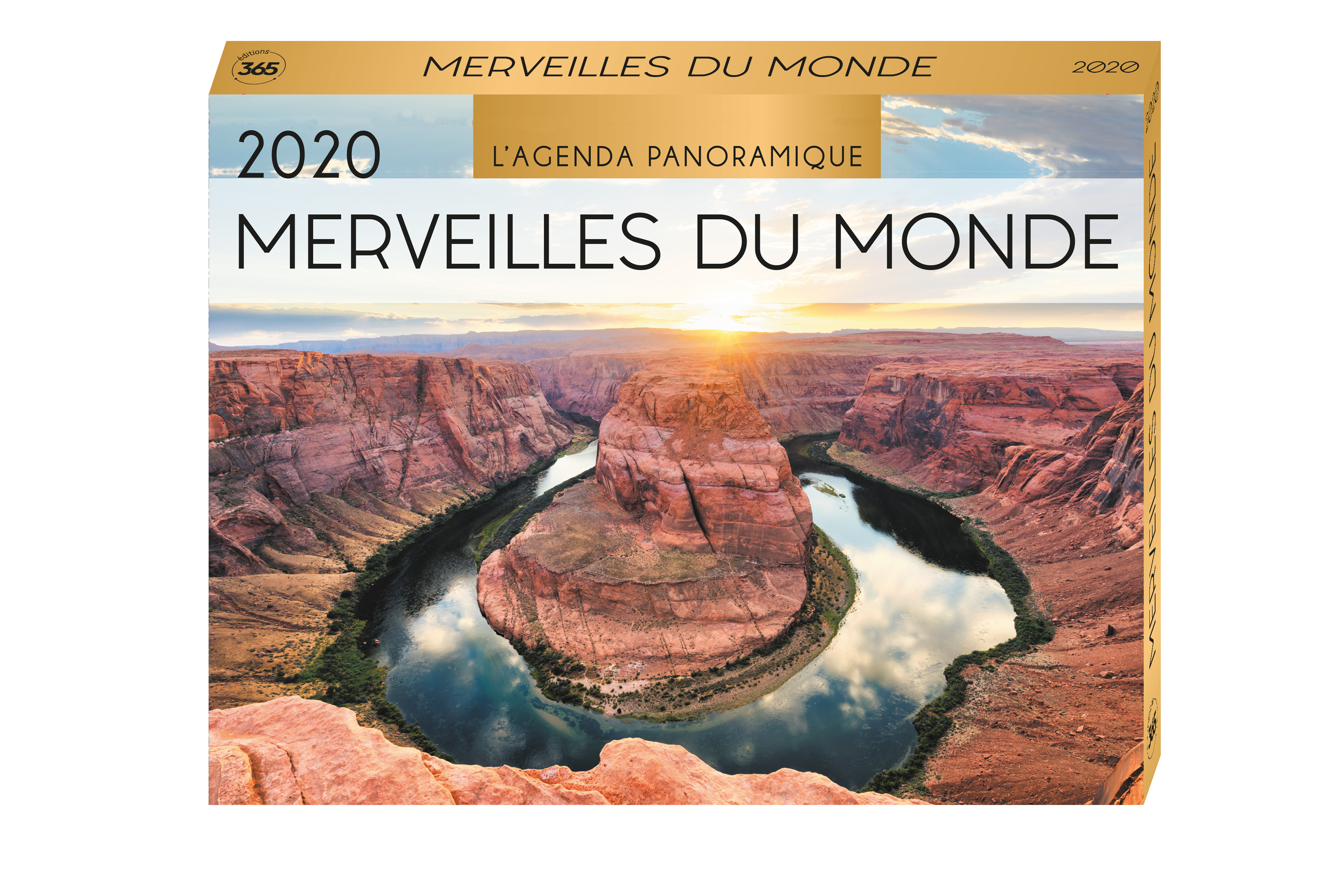 Agenda panoramique Merveilles du monde 2020
