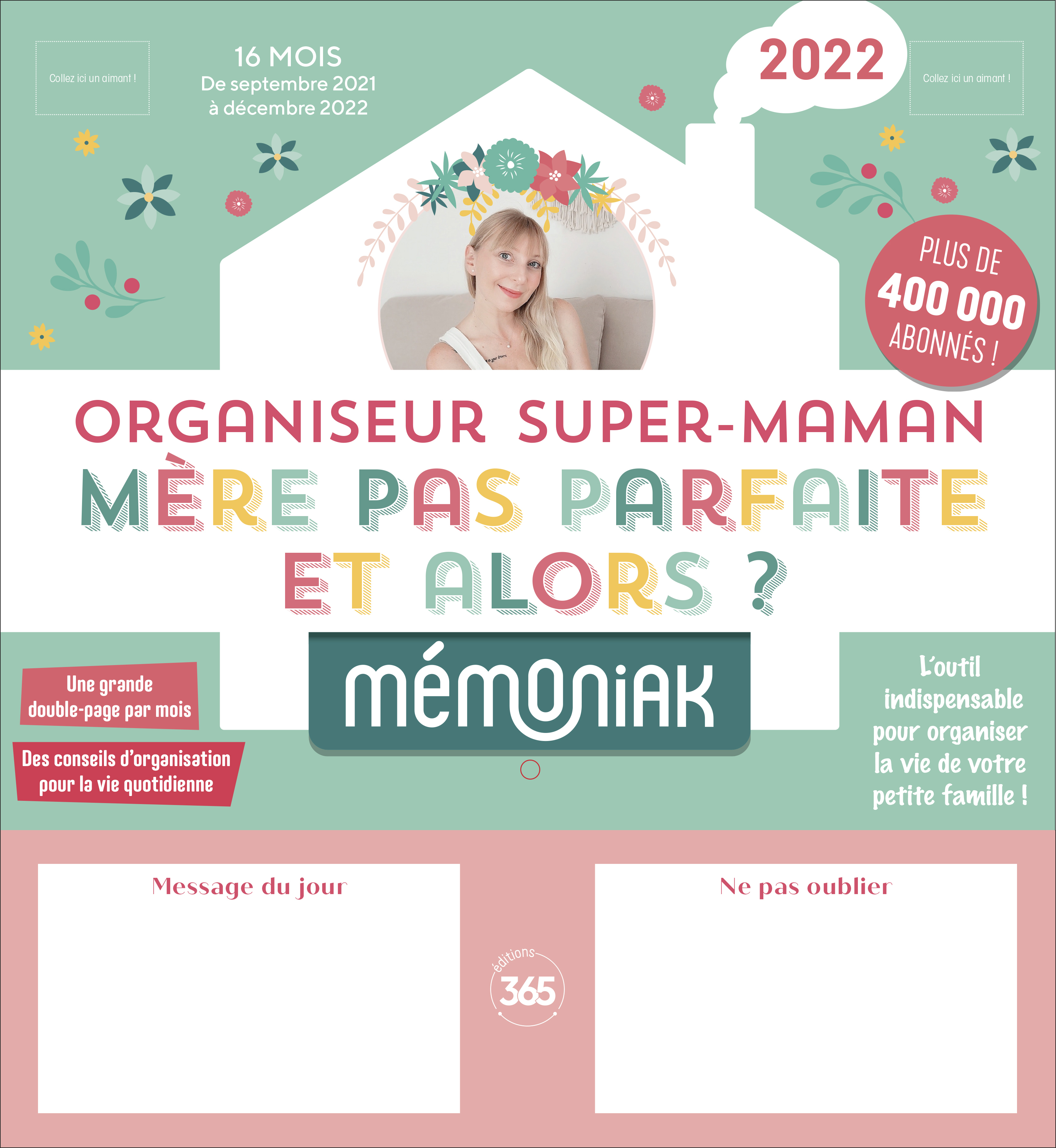 Organiseur Mémoniak super-maman avec Mère pas parfaite et alors ? 2021-2022