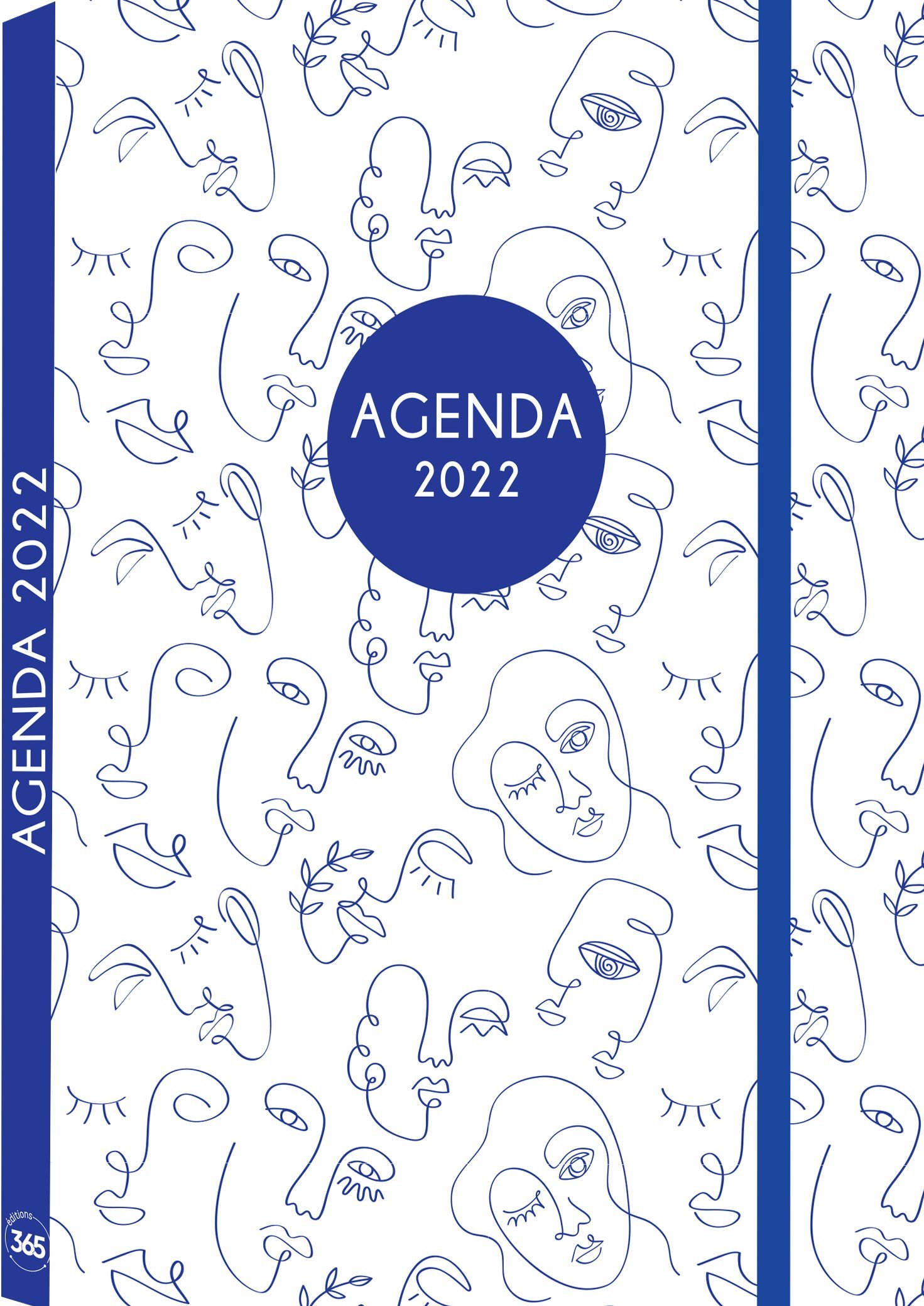 L'agenda de mon année 2022 - Visages