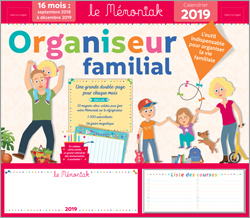 Organiseur familial Mémoniak 2018-2019