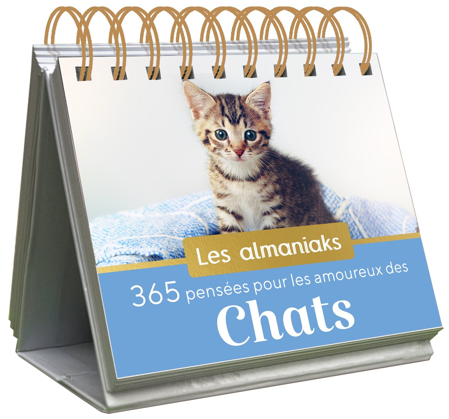 Almaniak 365 pensées pour les amoureux des chats - calendrier 1 page par jour