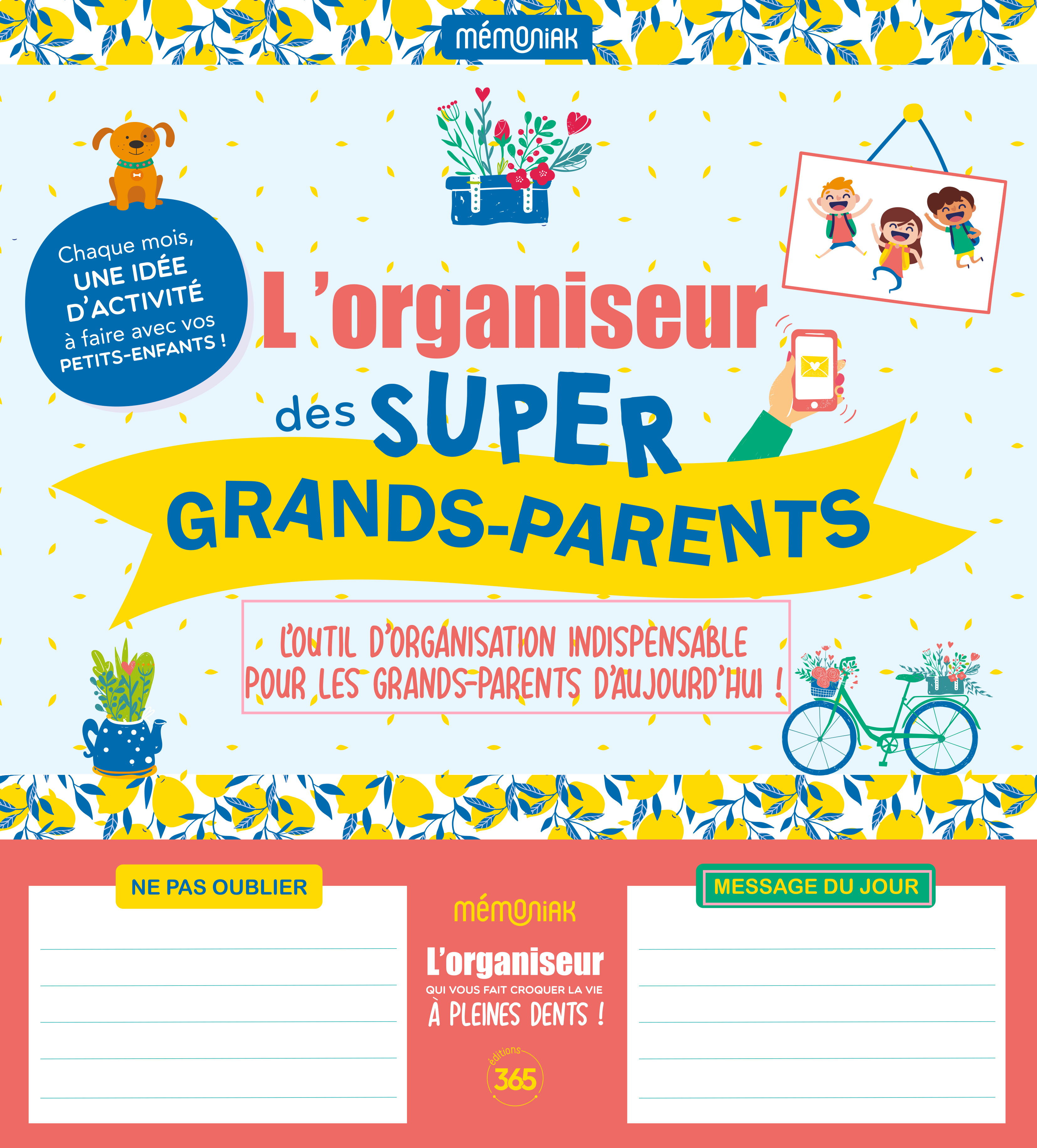 L Organiseur Mémoniak des super grands-parents 2020-2021
