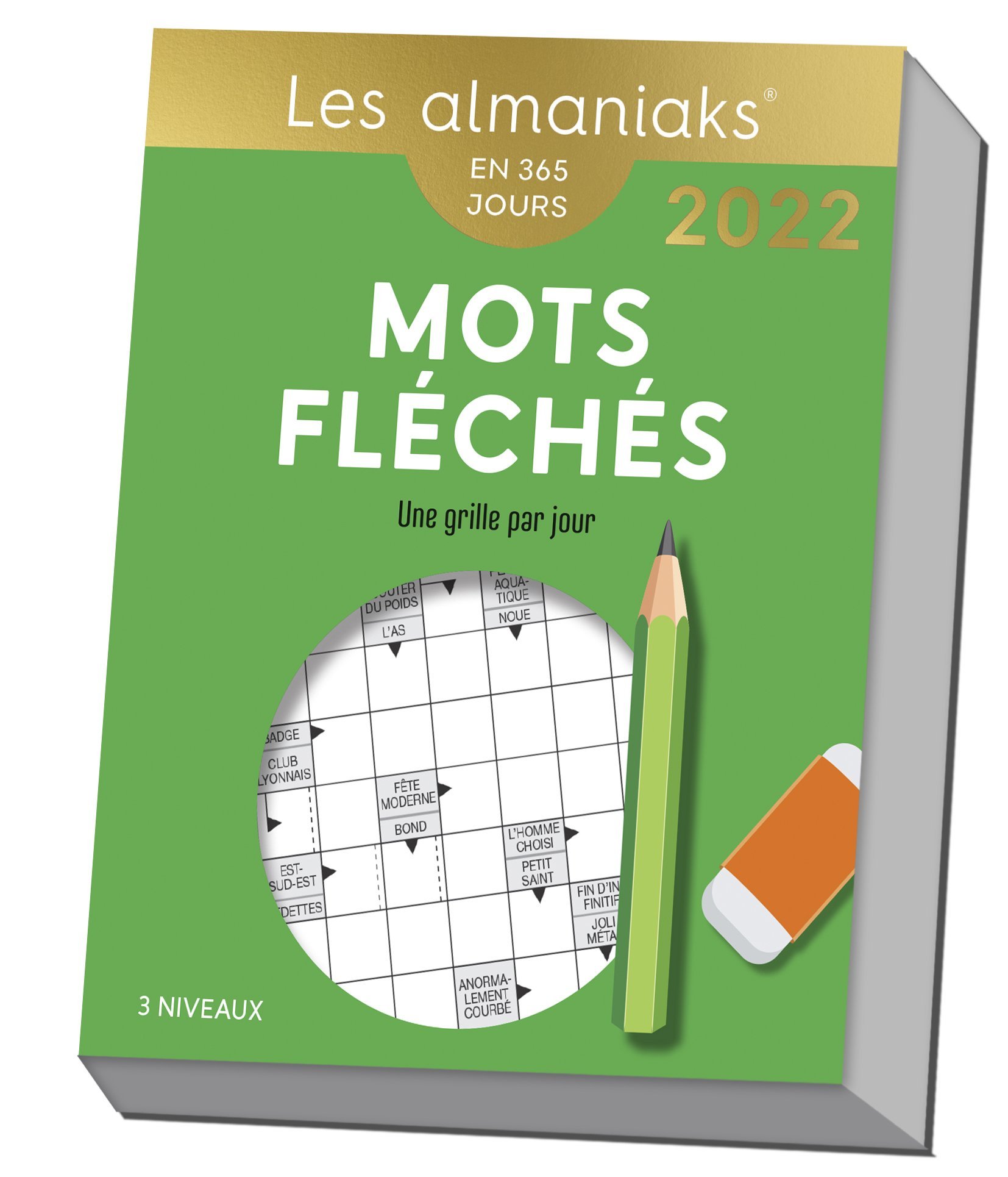 Calendrier Almaniak Mots fléchés 2022