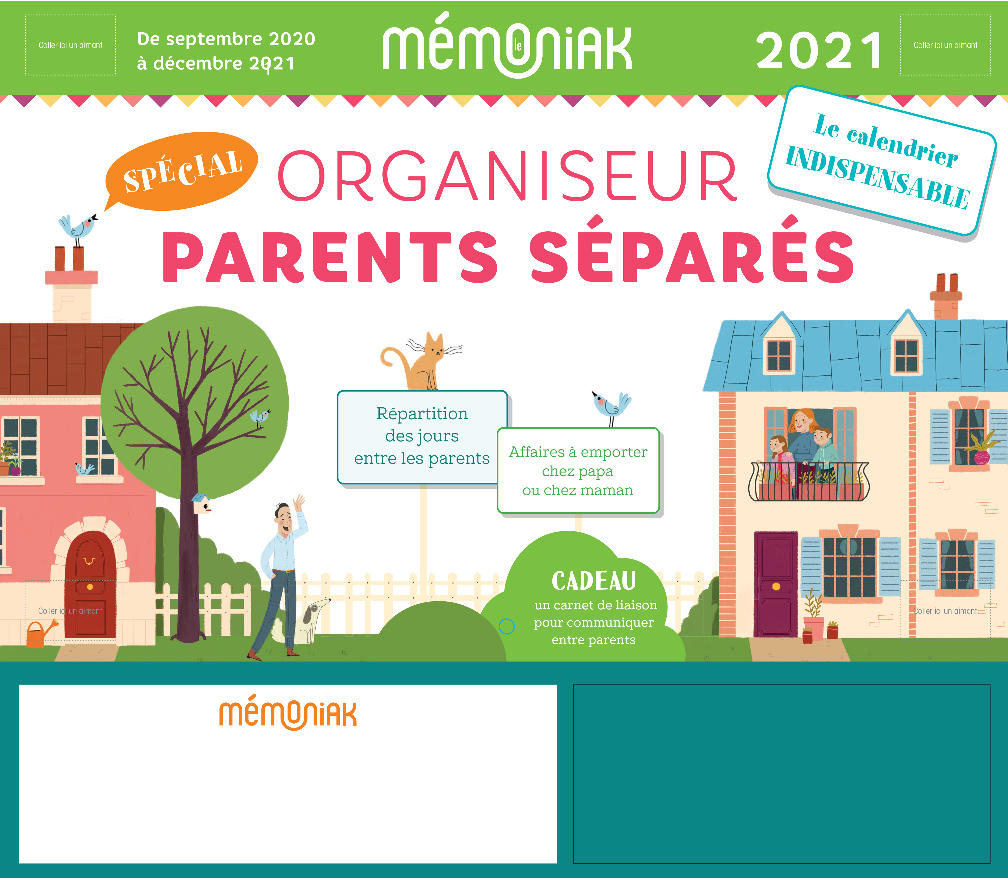 Organiseur Parents séparés Mémoniak 2020-2021