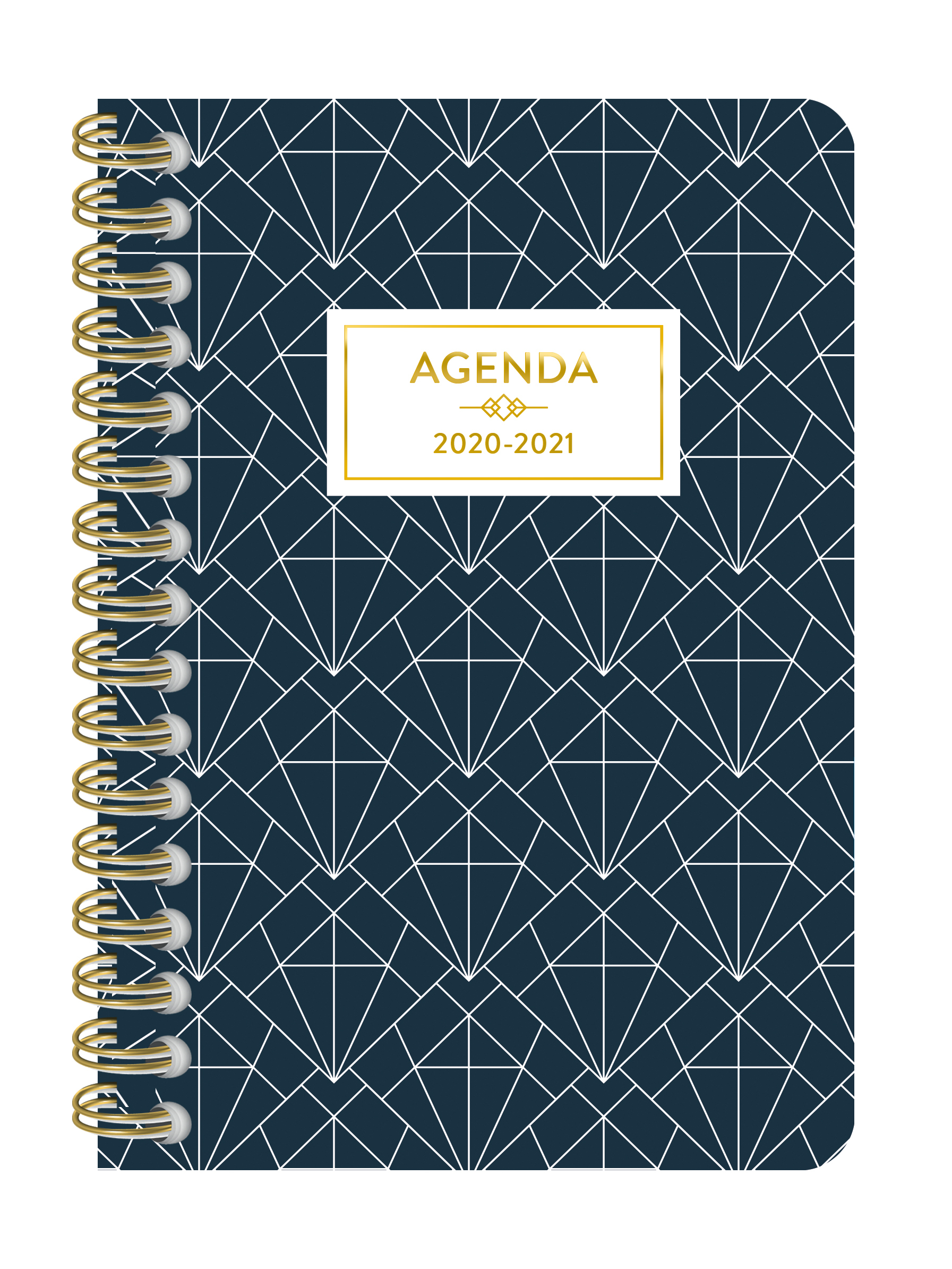L'agenda de mon année 2021 - Art déco
