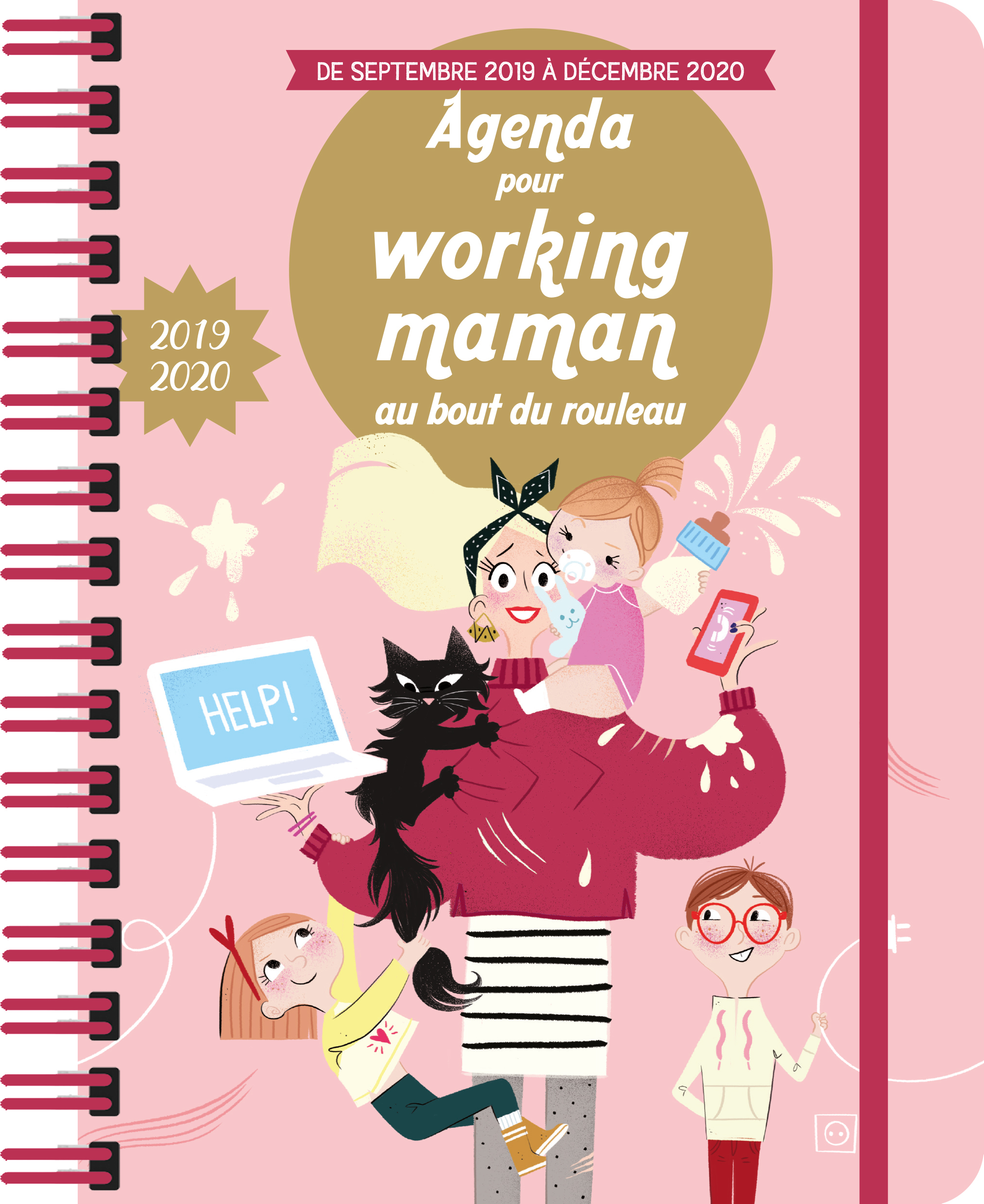 Agenda pour working maman au bout du rouleau 2019-2020