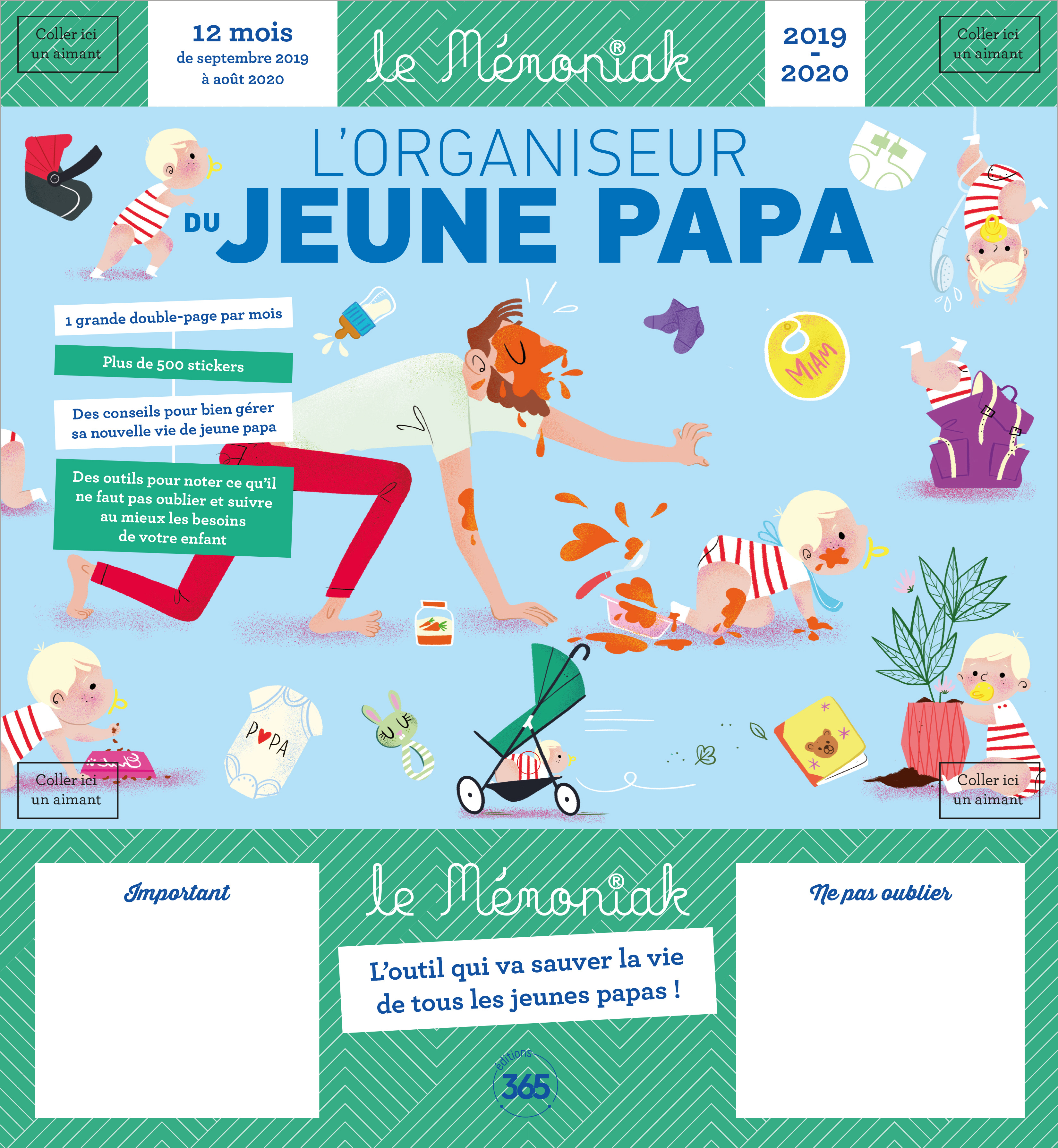 L Organiseur Mémoniak du jeune papa 2019-2020
