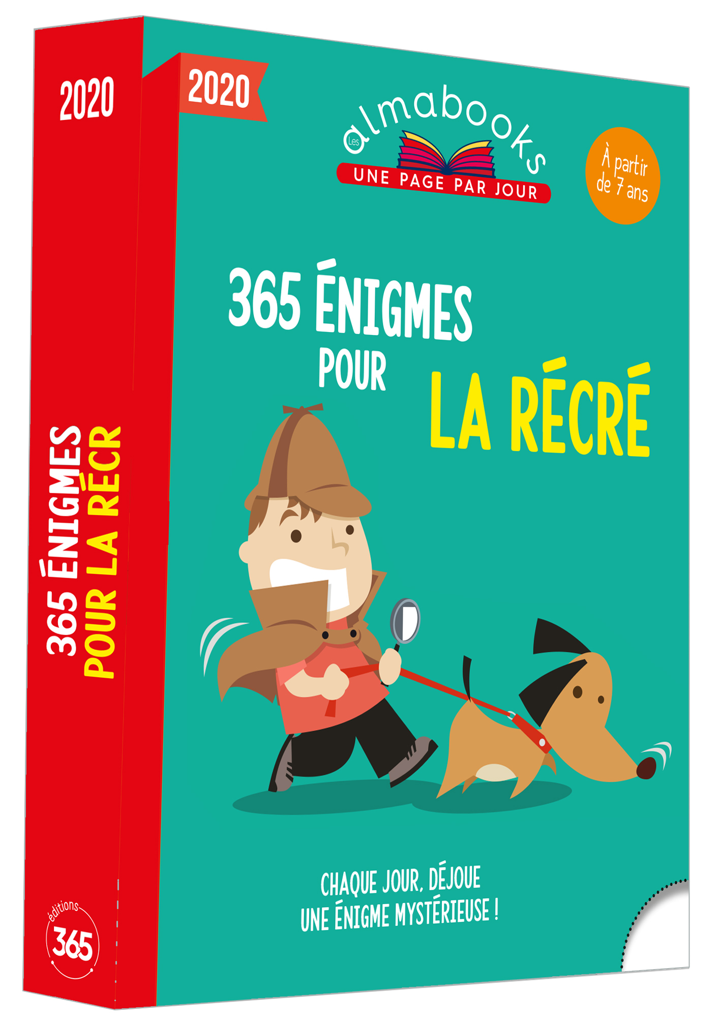 Almabook 365 énigmes pour la récré 2020