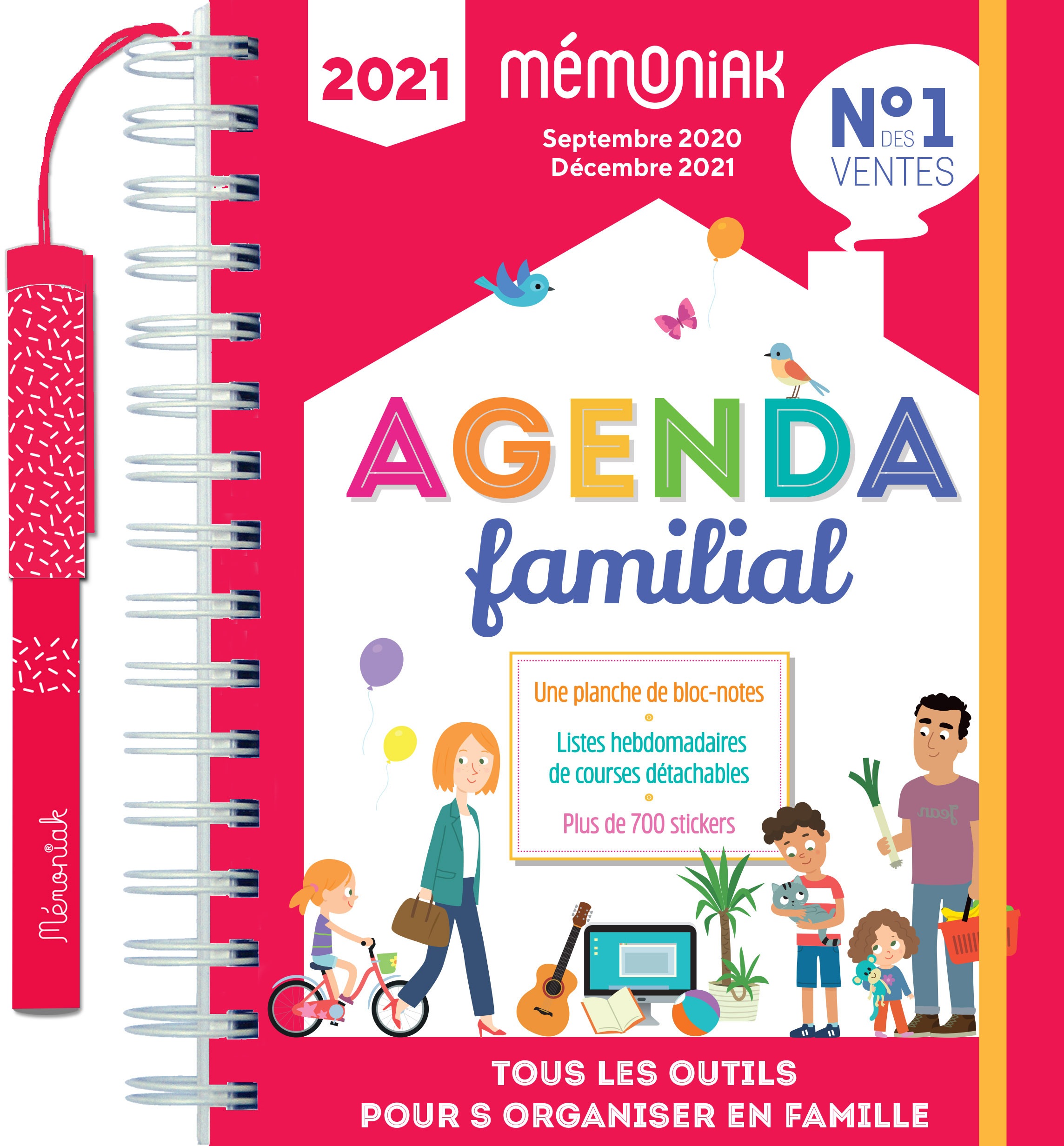 Agenda familial Mémoniak 2020-2021