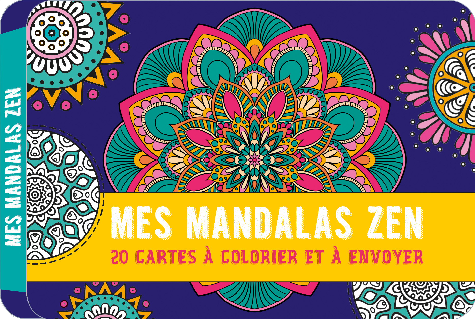 Mes Mandalas Zen - 20 cartes à colorier et à envoyer