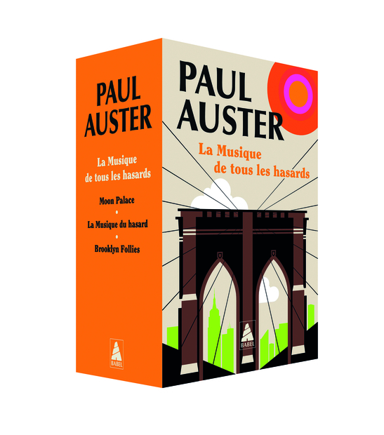 COFFRET BABEL Paul Auster "La Musique de tous les hasards"