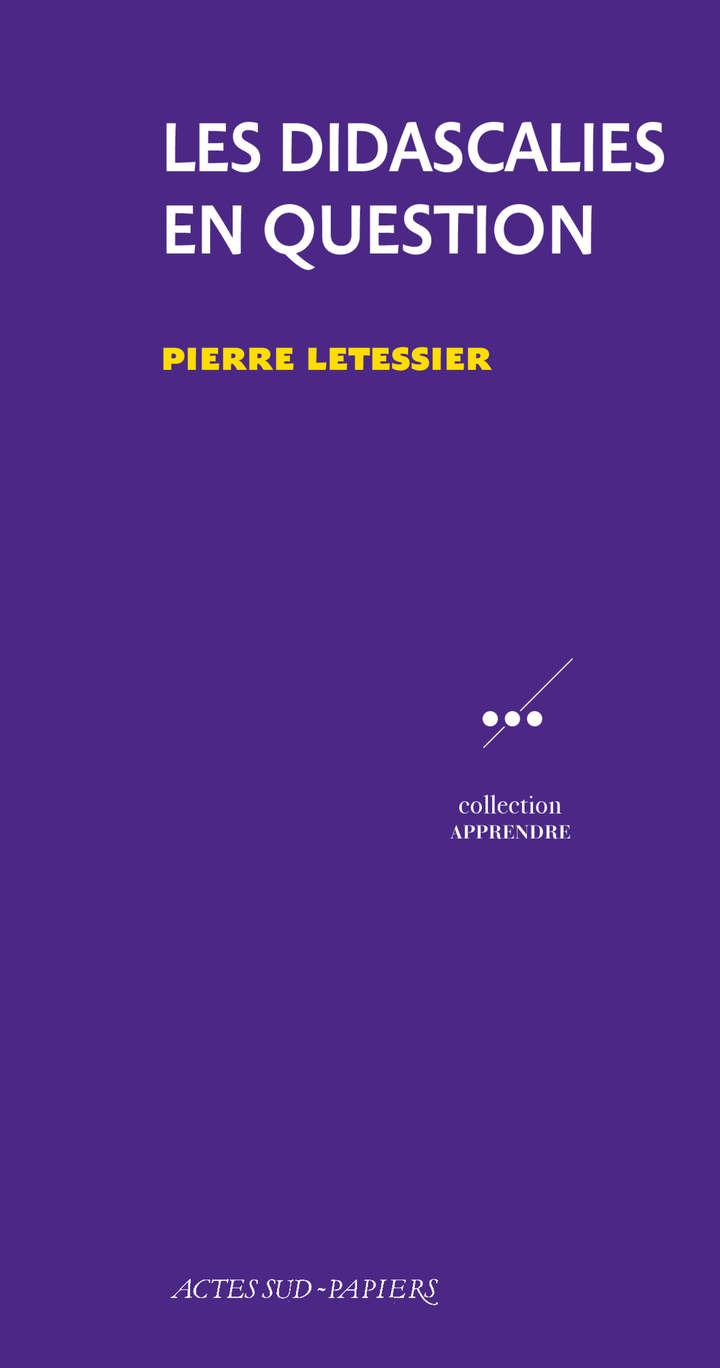 Les didascalies en question